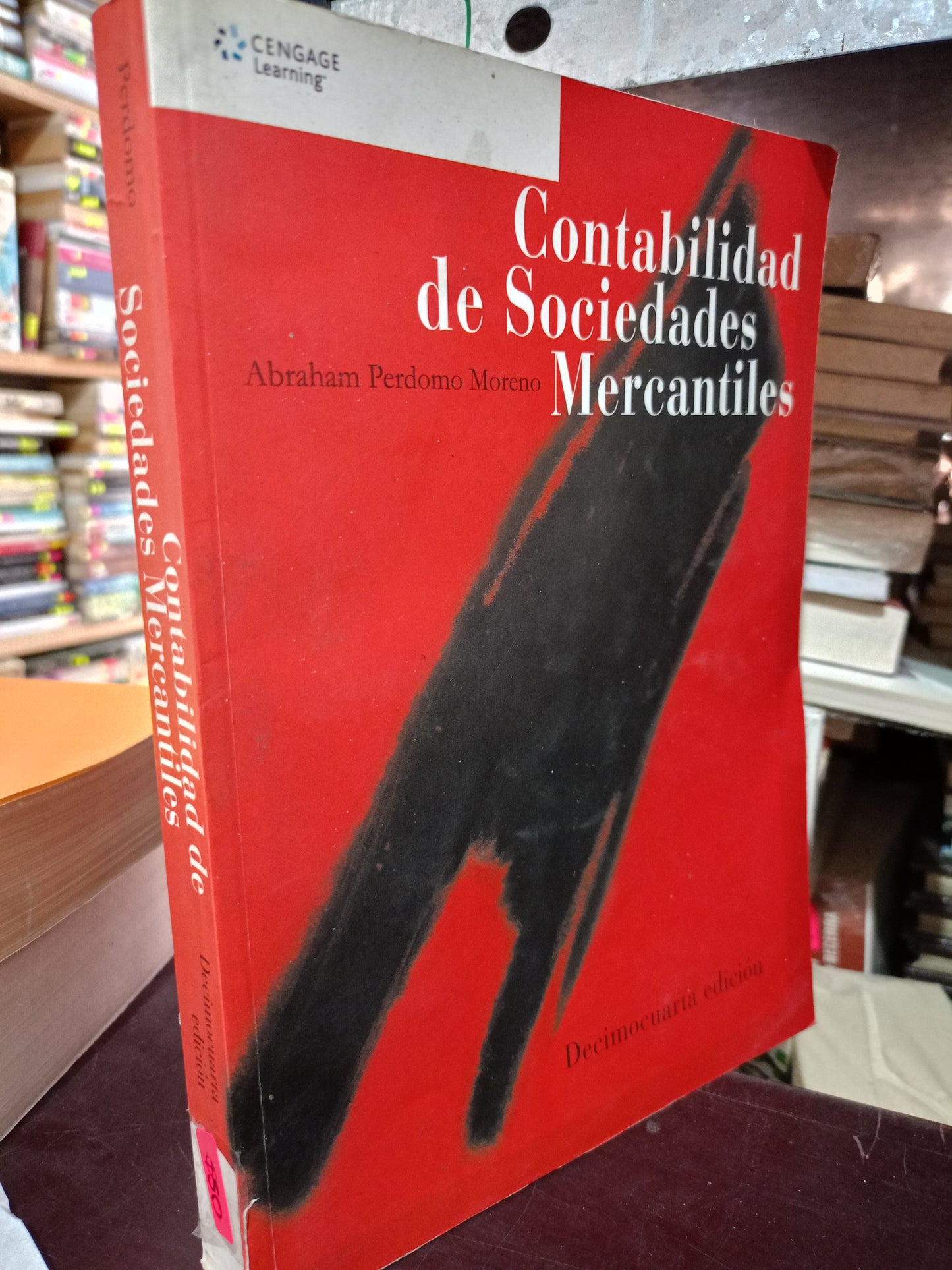 CONTABILIDAD DE SOCIEDADES MERCANTILES POR ABRAHAM PERDOMO MORENO USADO ADMIN LITERARIO 305