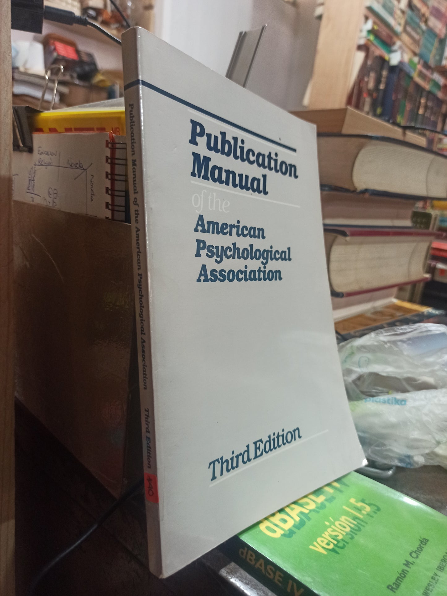 PUBLICATION MANUAL OF THE AMERICAN PSYCHOLOGICAL ASSOCIATION POR EDITORIAL AMERICAN PSYCHOLOGICAL USADO IDIOMAS ALDAMA