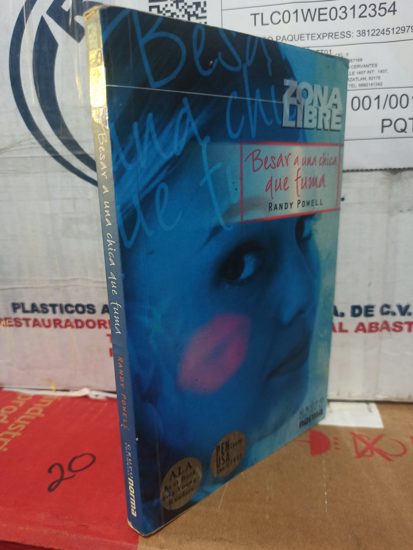 BESAR A UNA CHICA QUE FUMA POR RANDY POWELL USADO NOVELAS JUÁREZ