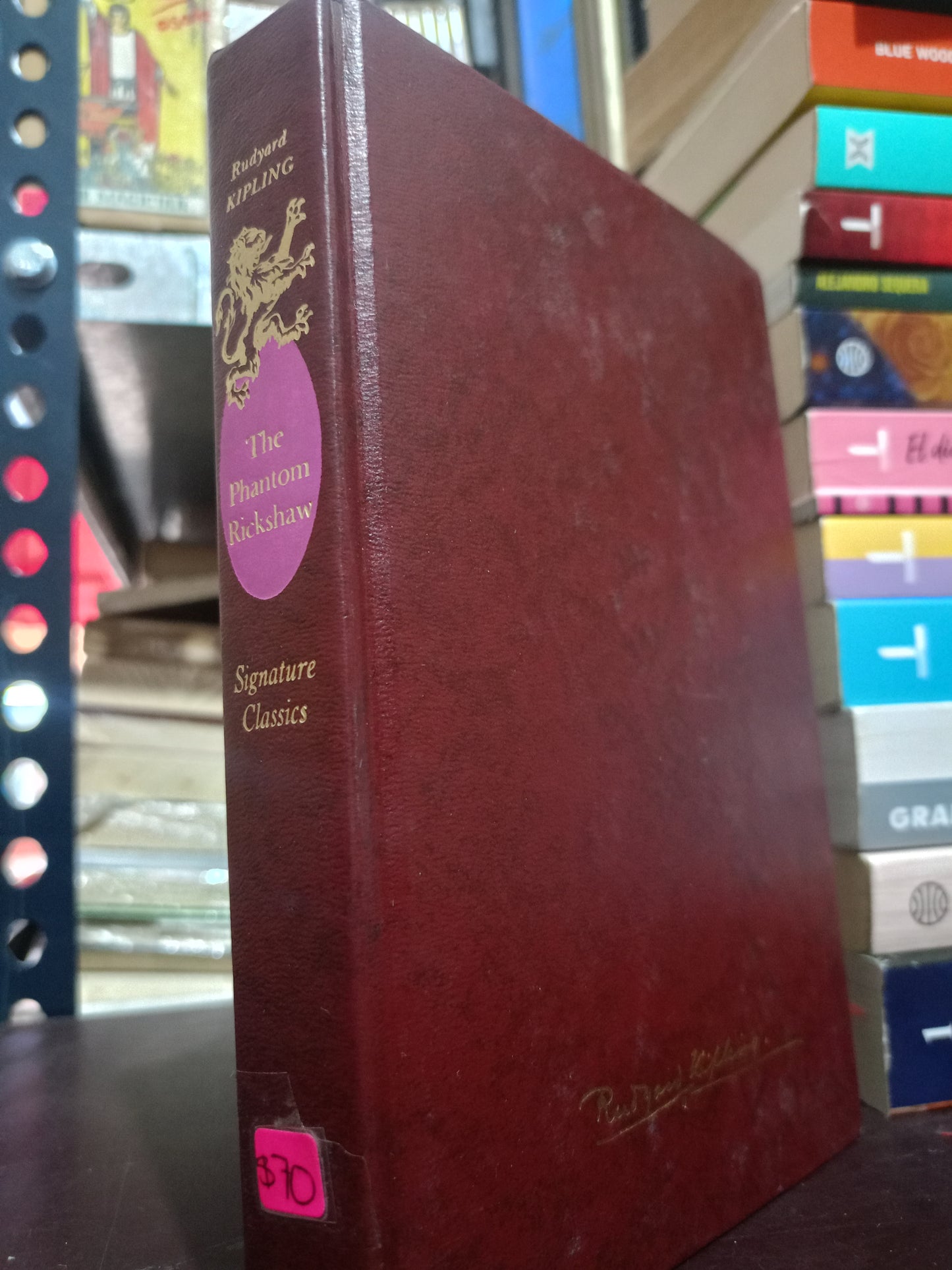 THE PHANTOM RICKSHAW USADO IDIOMAS LITERARIO 305