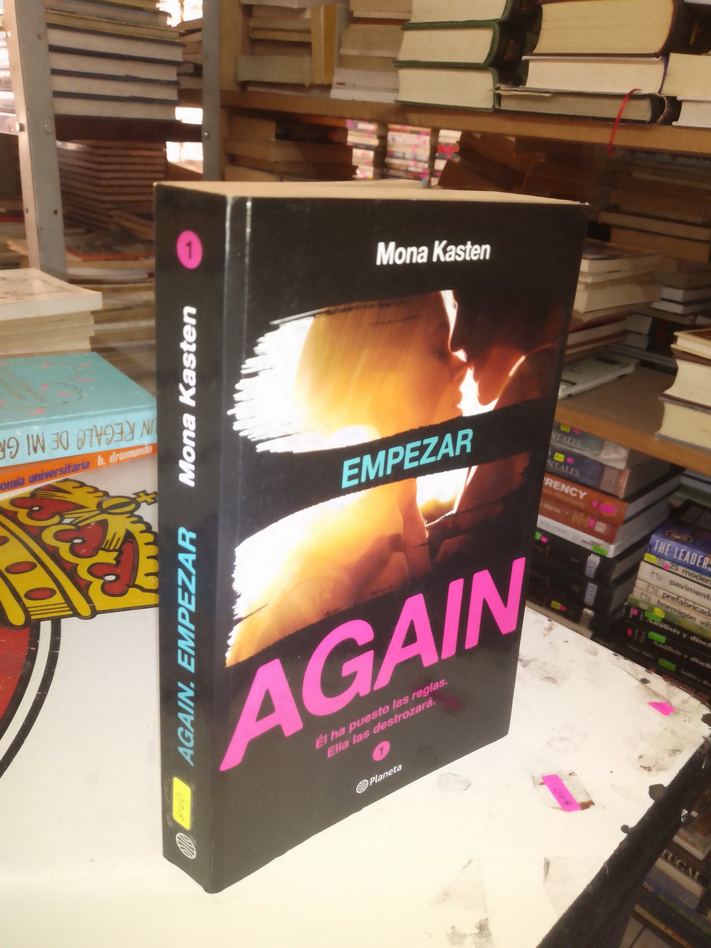 AGAIN. EMPEZAR POR MONA KASTEN USADO NOVELA LITERARIO 207