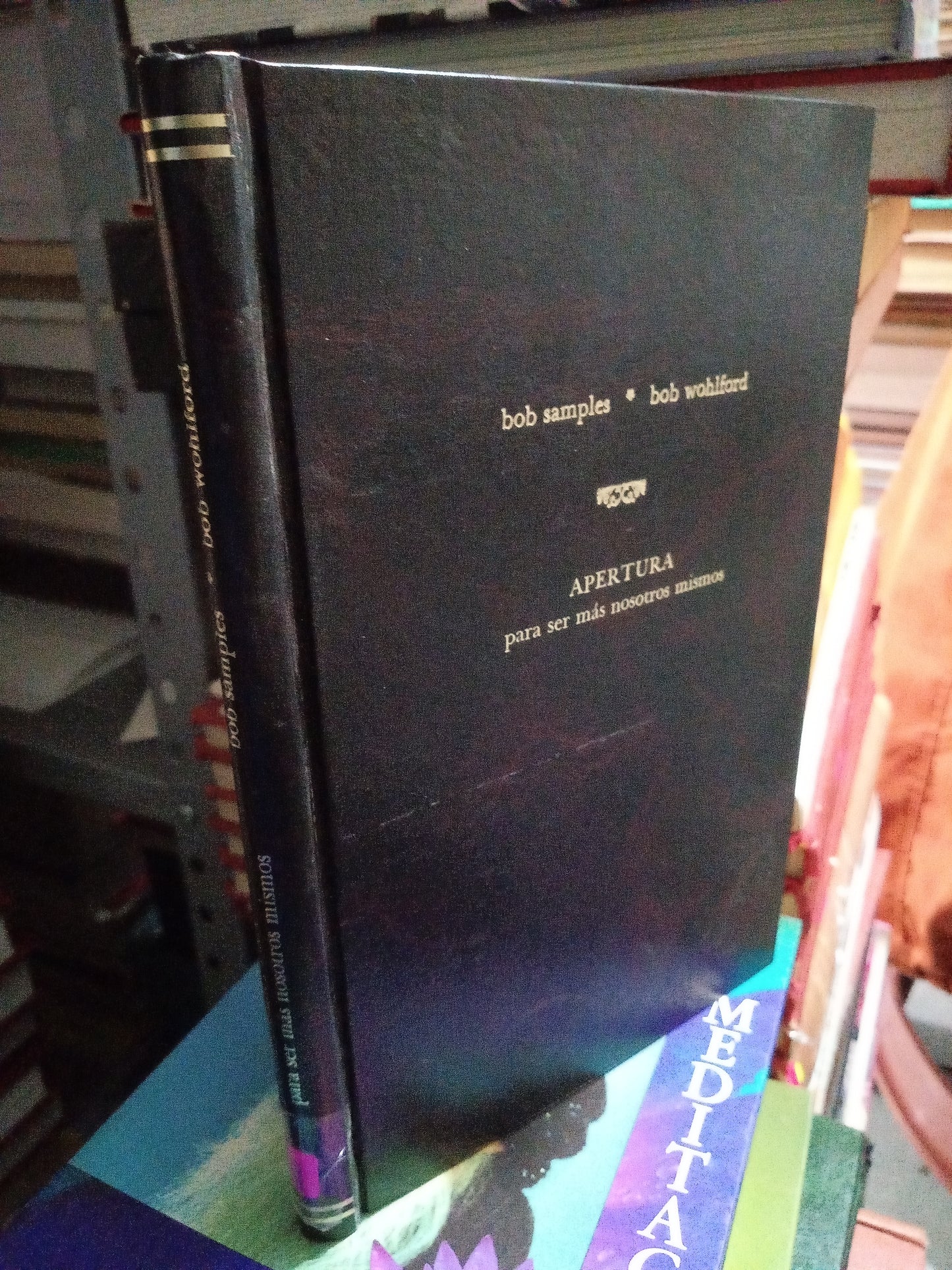 APERTURA PARA SER MAS NOSOTROS MISMOS POR BOB SAMPLES Y BOBBWOHLFORD USADO SUPERACION PERSONAL JUÁREZ