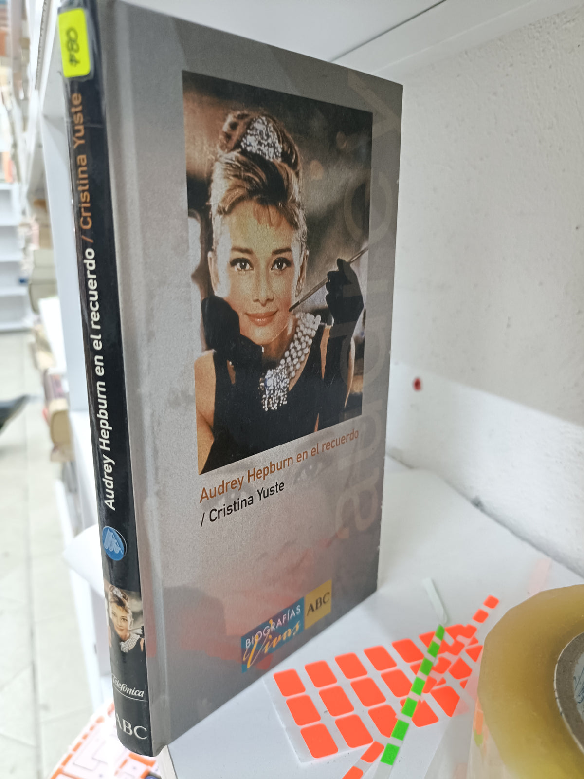 AUDREY HEPBURN EN EL RECUERDO POR CRISTINA YUSTE USADO NOVELA JUAREZ 515