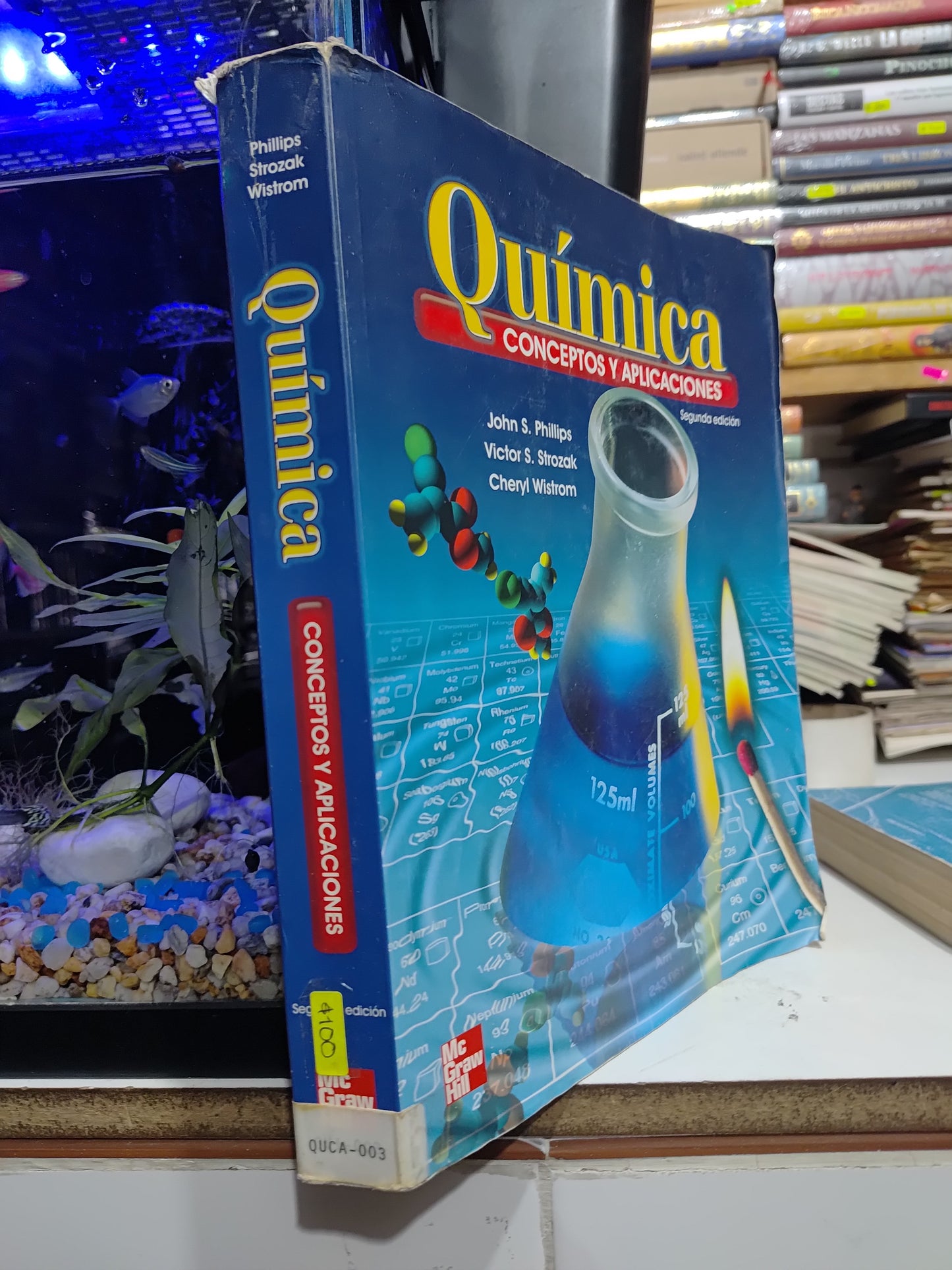 QUIMICA CONCEPTOS Y APLICACIONES POR JOHN S. PHILLIPS Y OTROS USADO QUIMICA JUAREZ
