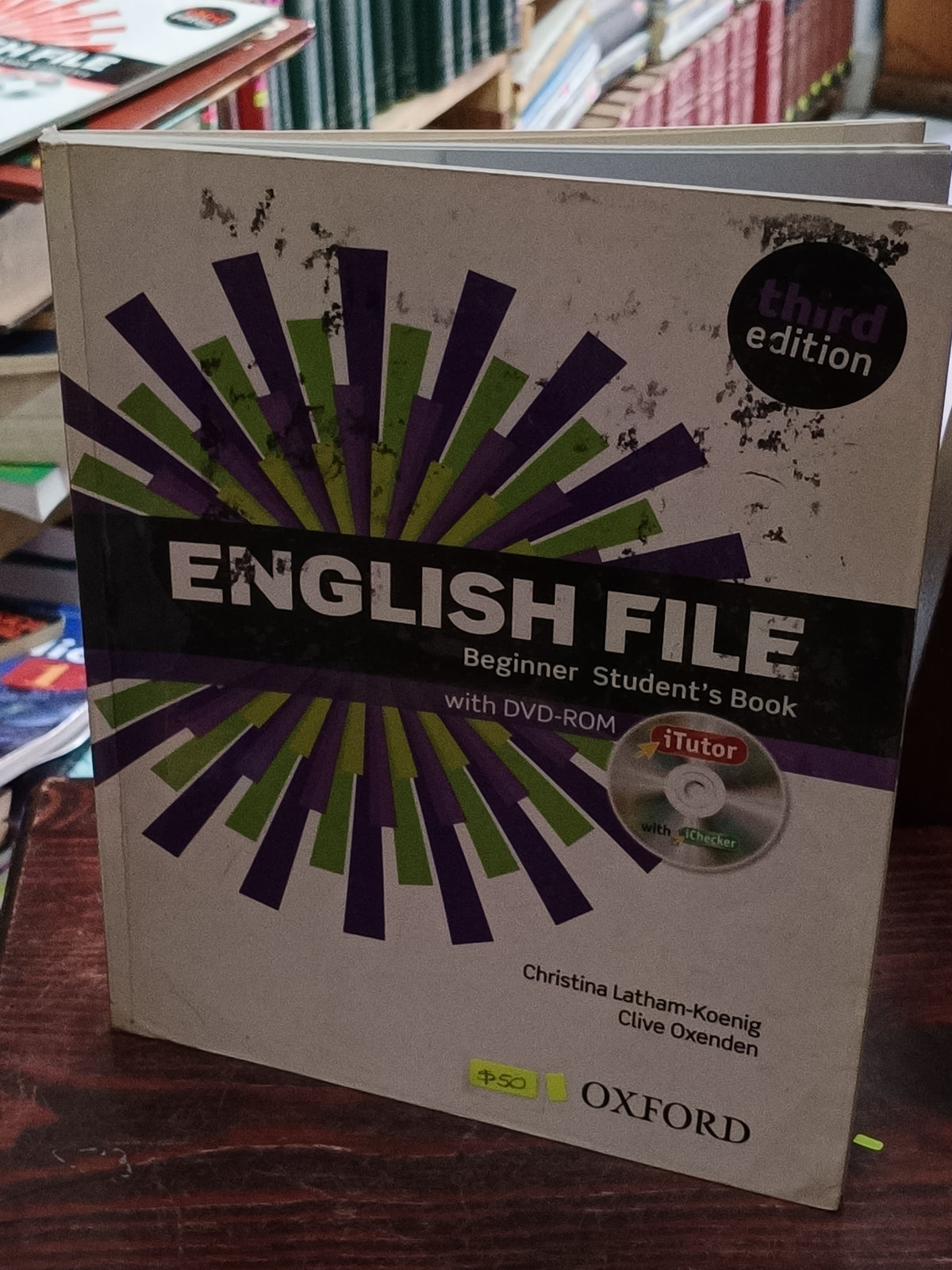 ENGLISH FILE BEGINNER STUDENT'S BOOK CHRISTINA LATHAM-KOENING USADO IDIOMAS LITERARIO 305