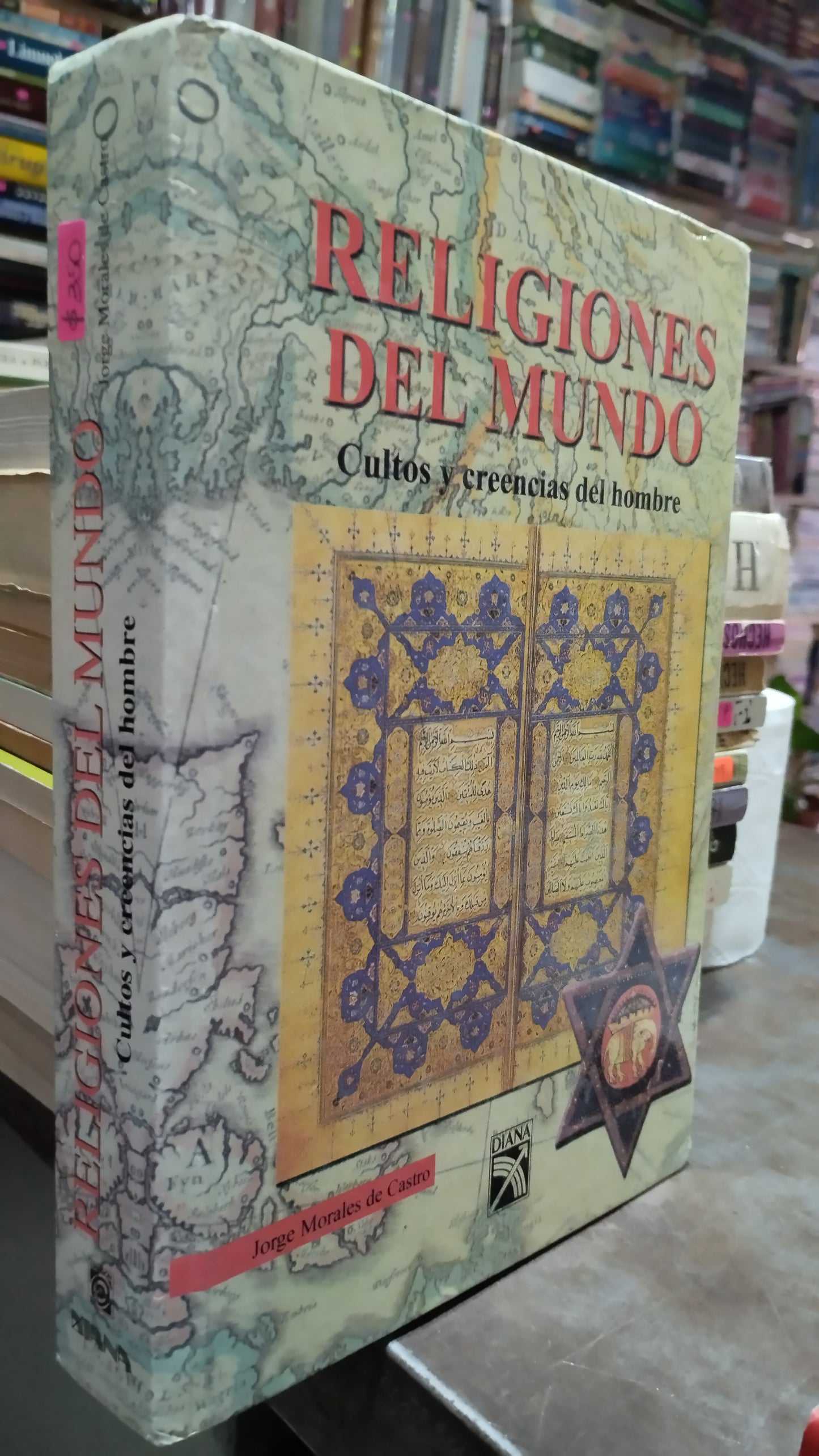 RELIGIONES DEL MUNDO CULTOS Y CREENCIAS DEL HOMBRE POR JORGE MORALES DE CASTRO LIBRO USADO HISTORIA ALDAMA