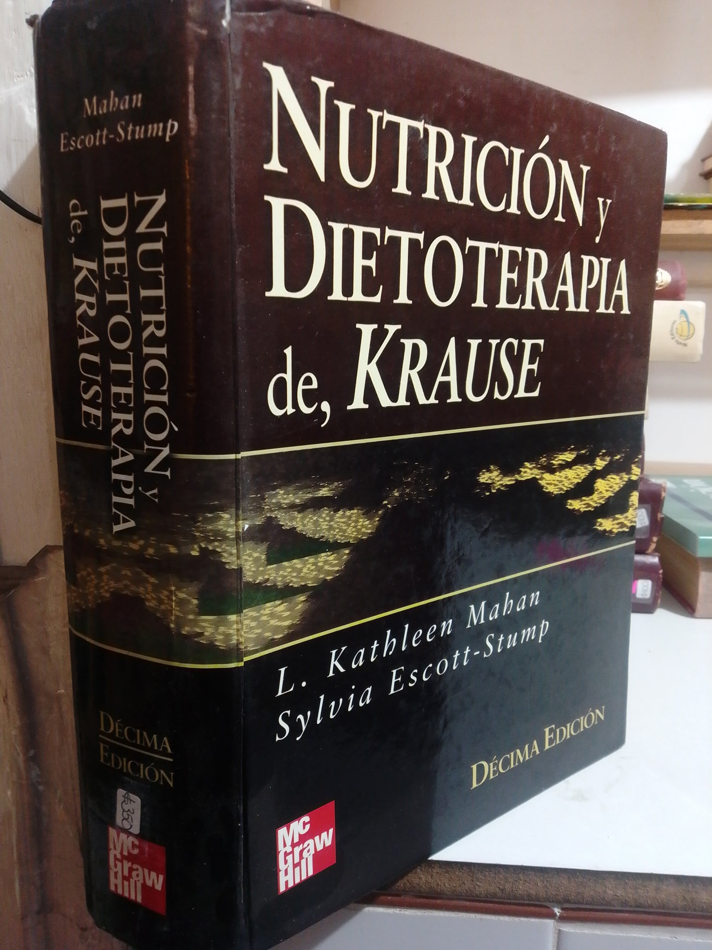NUTRICION Y DIETOTERAPIA DE KRAUSE POR KATHLEEN MAHAN USADO SALUD JUAREZ