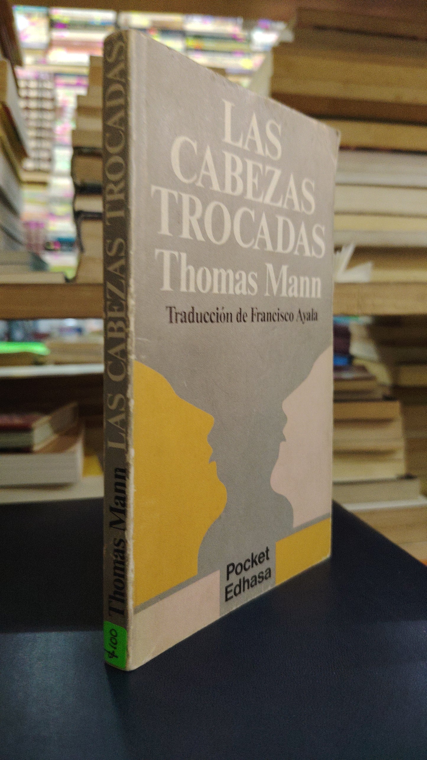 LAS CABEZAS TROCADAS POR THOMAS MANN USADO NOVELA LITERARIO 207