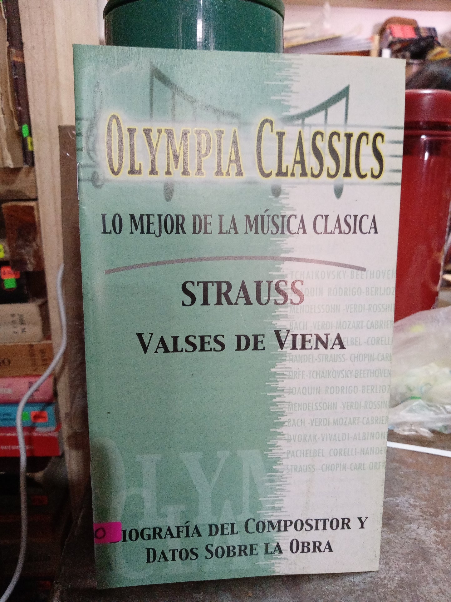 OLYMPIA CLASSICS STRAUSS VALSES DE VIENA USADO MUSICA ALDAMA