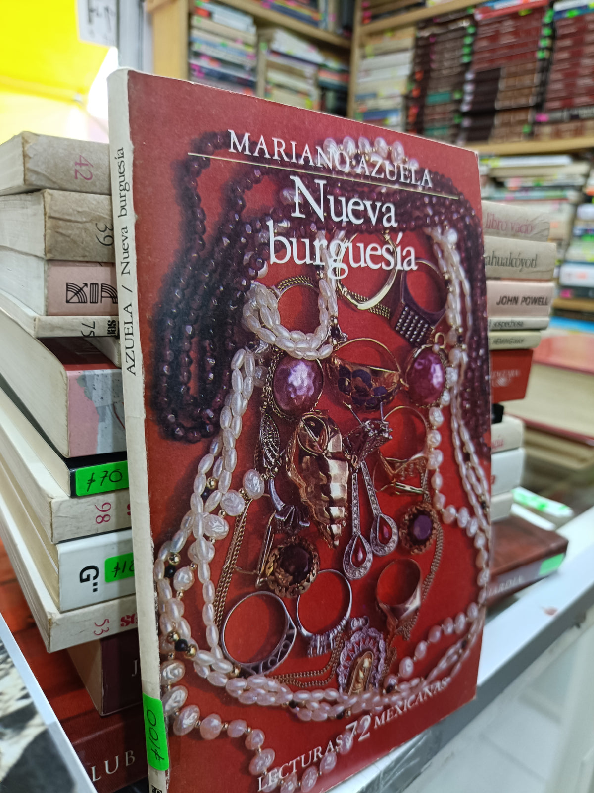 NUEVA BURGESIA POR MARIANO AZUELA USADO NOVELA JUAREZ 515