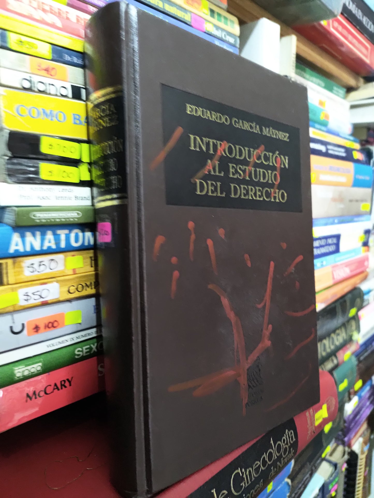 INTRODUCCION AL ESTUDIO DEL DERECHO POR EDUARDO GARCIA MAYNEZ USADO DERECHO LITERARIO 305