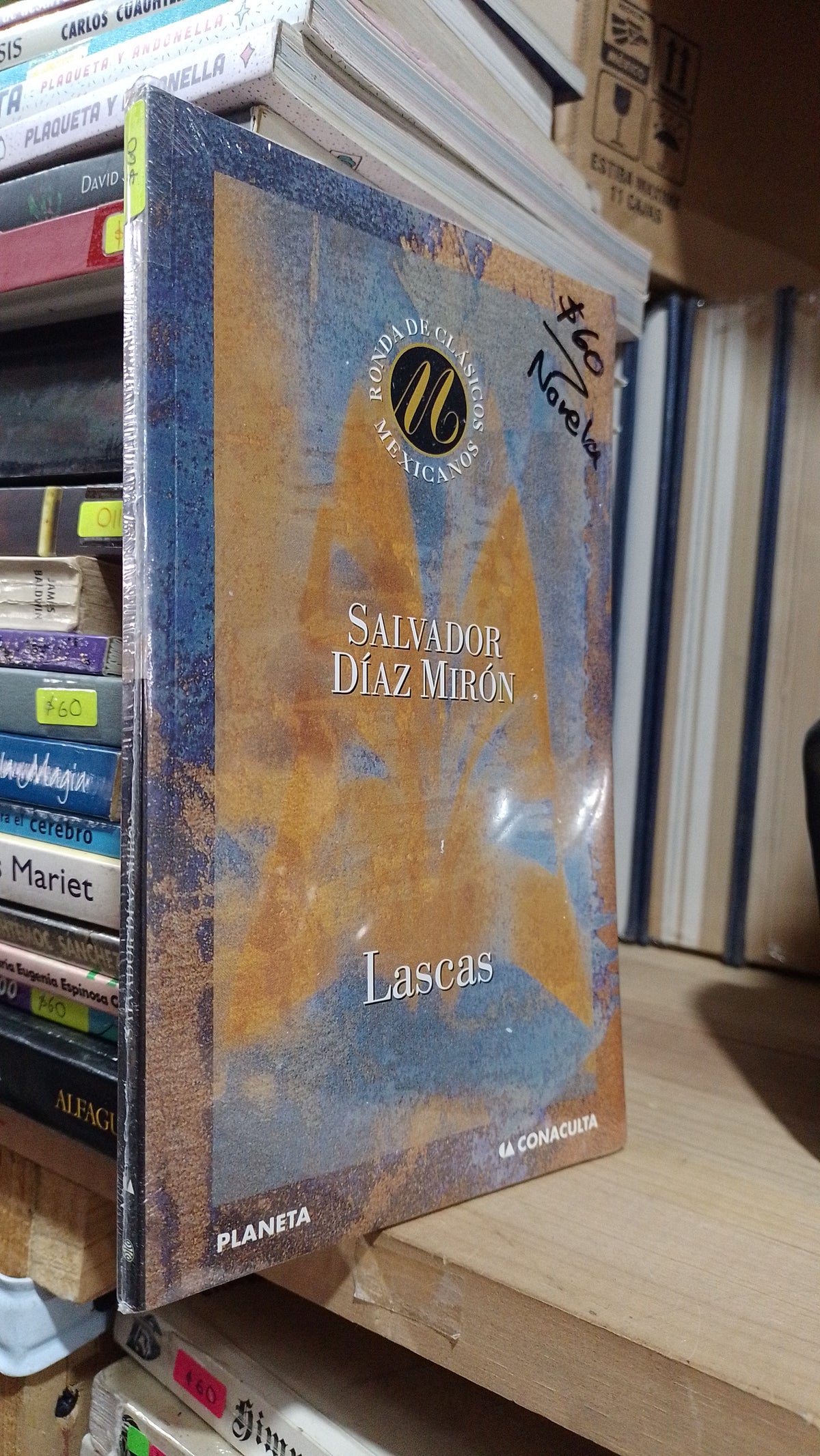 LASCAS POR SALVADOR DIAZ MIRON USADO NOVELA ALDAMA