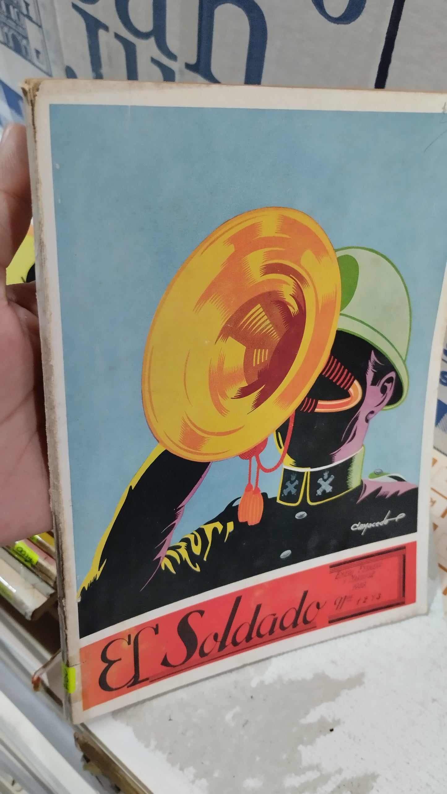 EL SOLDADO POR EL ORGANO DE DIVULGACION TECNICA MILITAR LIBRO USADO ESTADO DE MEXICO ALDAMA