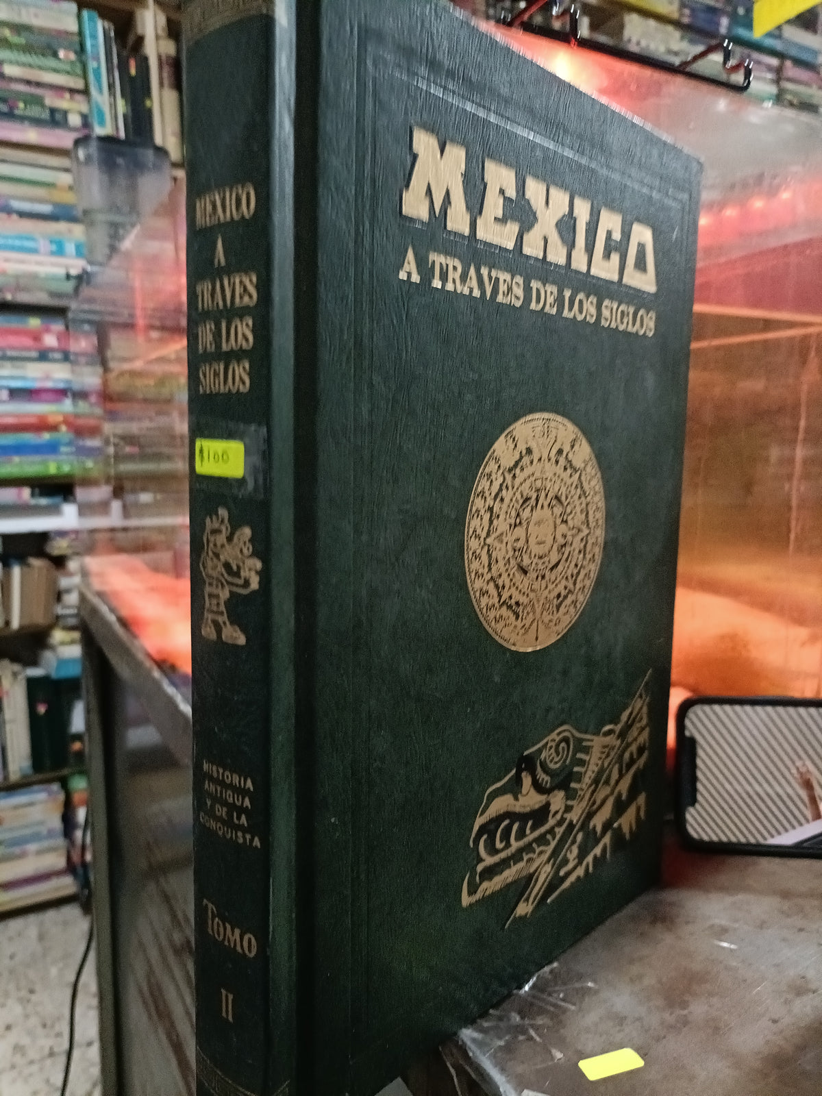 MEXICO A TRAVES DE LOS SIGLOS TOMO II USADO HISTORIA ALDAMA