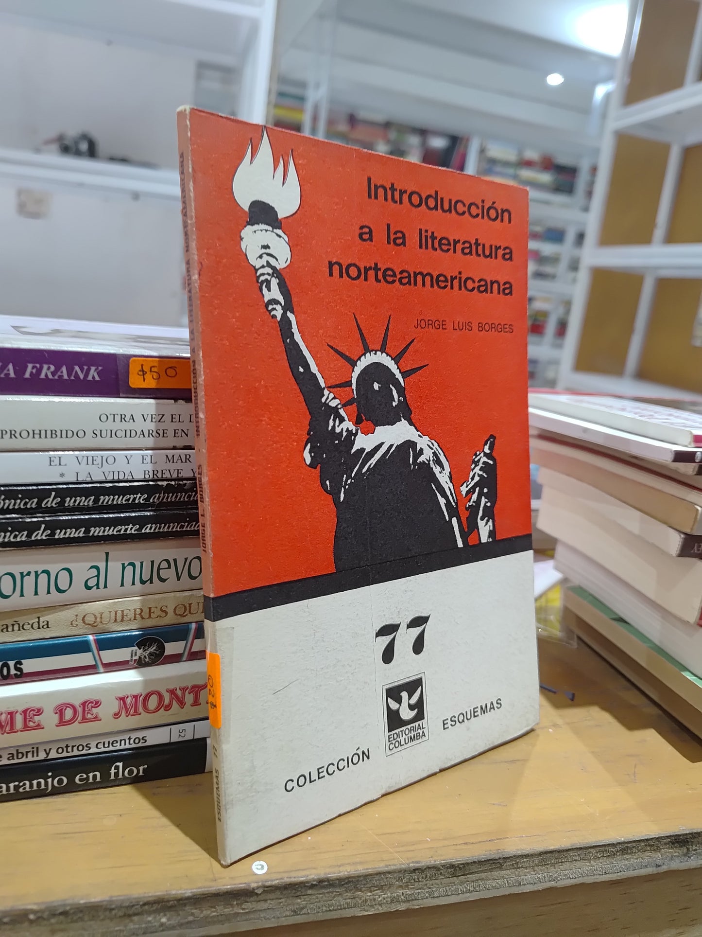 INTRODUCCION A LA LITERATURA NORTEAMERICANA POR JORGE LUIS BORGES USADO NOVELAS JUAREZ 515