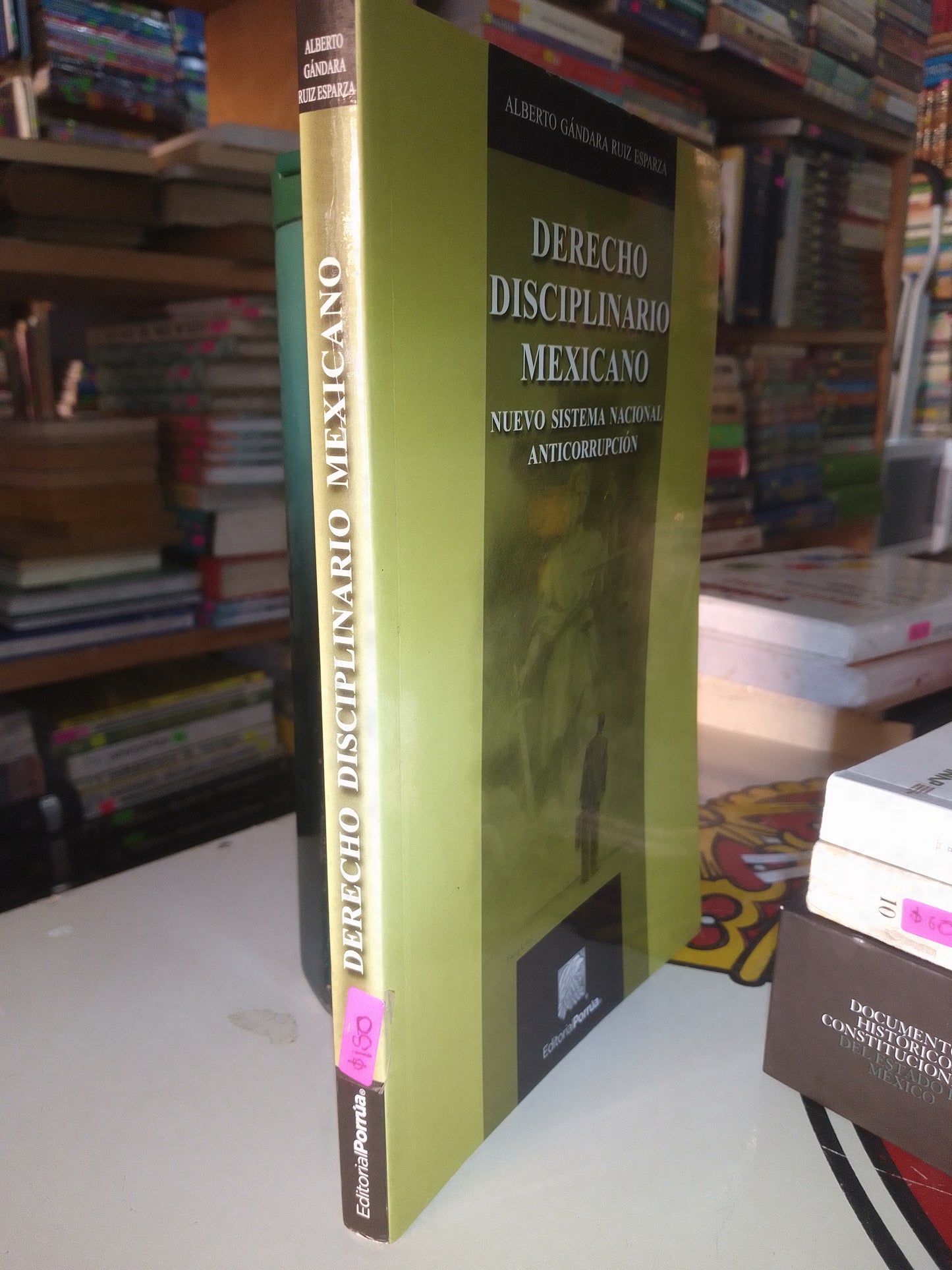 DERECHO DISCIPLINARIO MEXICANO POR ALBERTO GANDARA RUIZ ESPARZA USADO DERECHO LITERARIO 207 Y