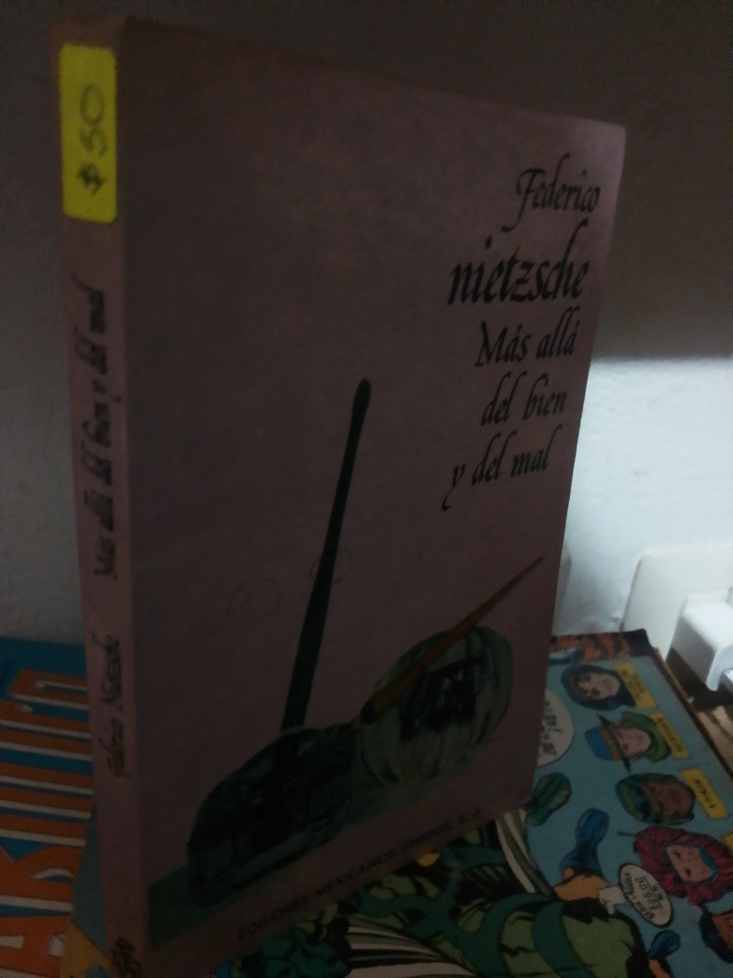 MAS ALLA DEL BIEN Y EL MAL POR FEDERICO NIETZSCHE USADO FILOSOFIA JUAREZ