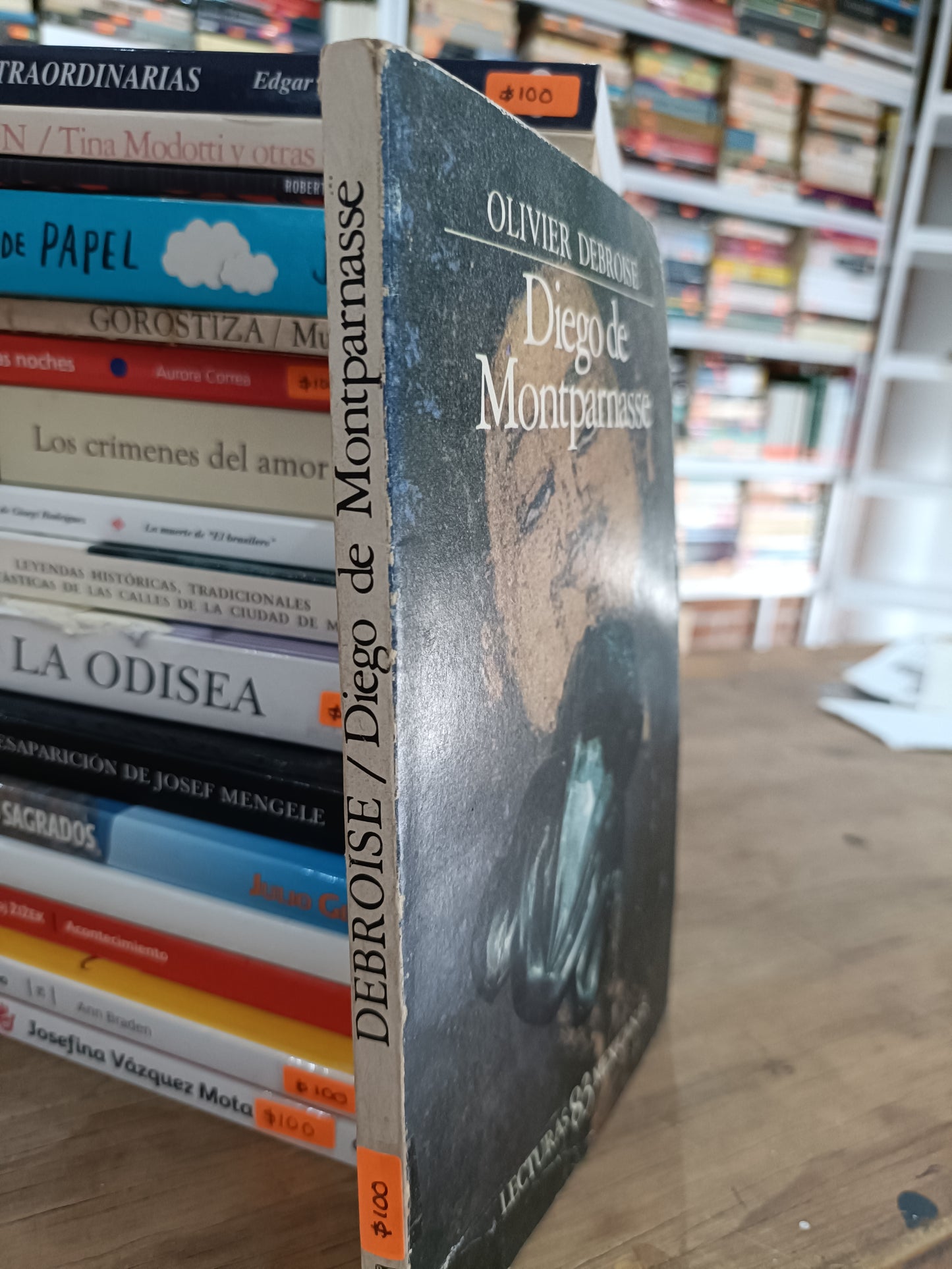 DIEGO DE MONTPARNASSE POR OLIVIER DEBROSE USADO NOVELA JUAREZ 515