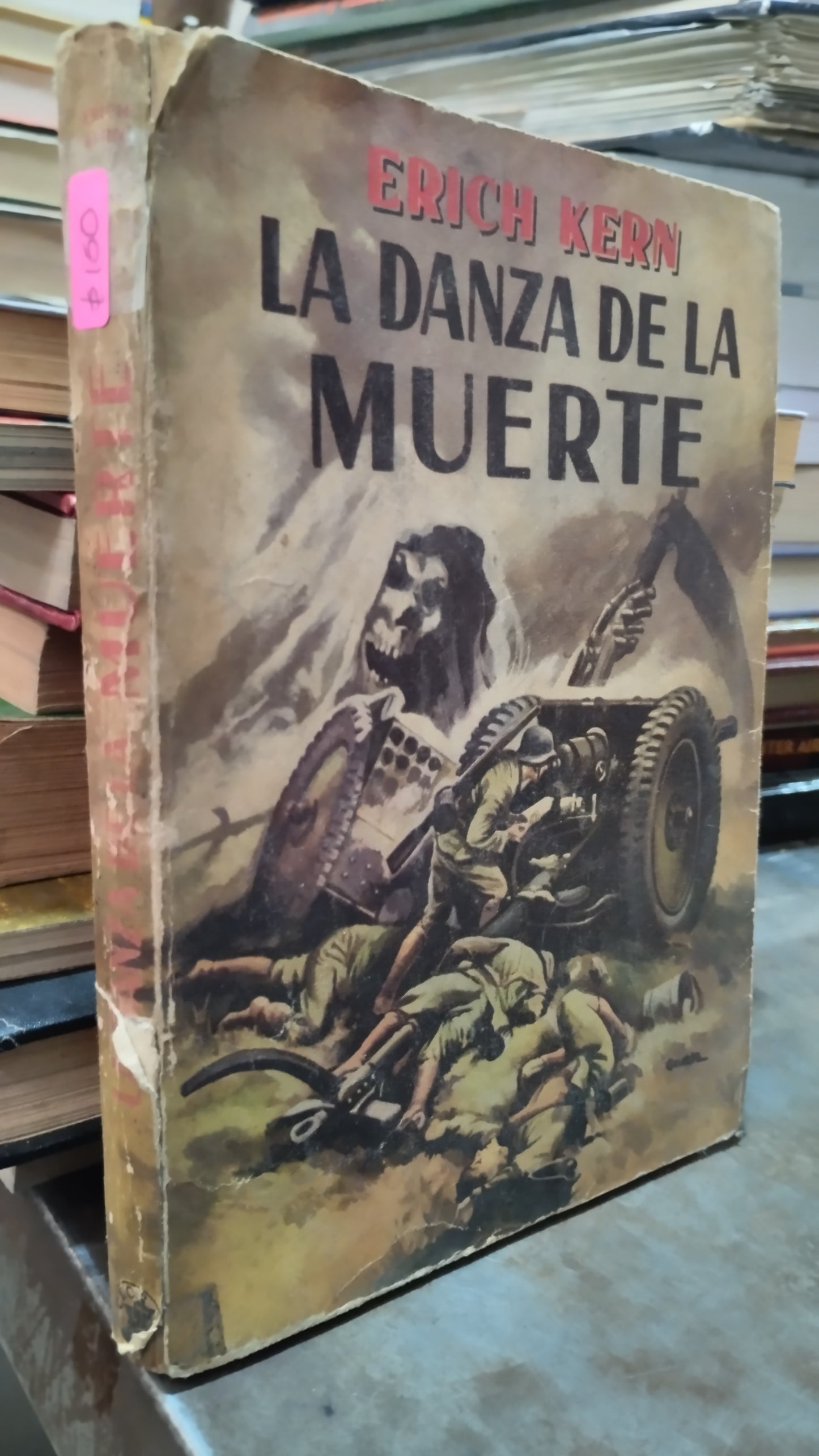 LA DANZA DE LA MUERTE POR ERICH KERN LIBRO USADO HISTORIA ALDAMA