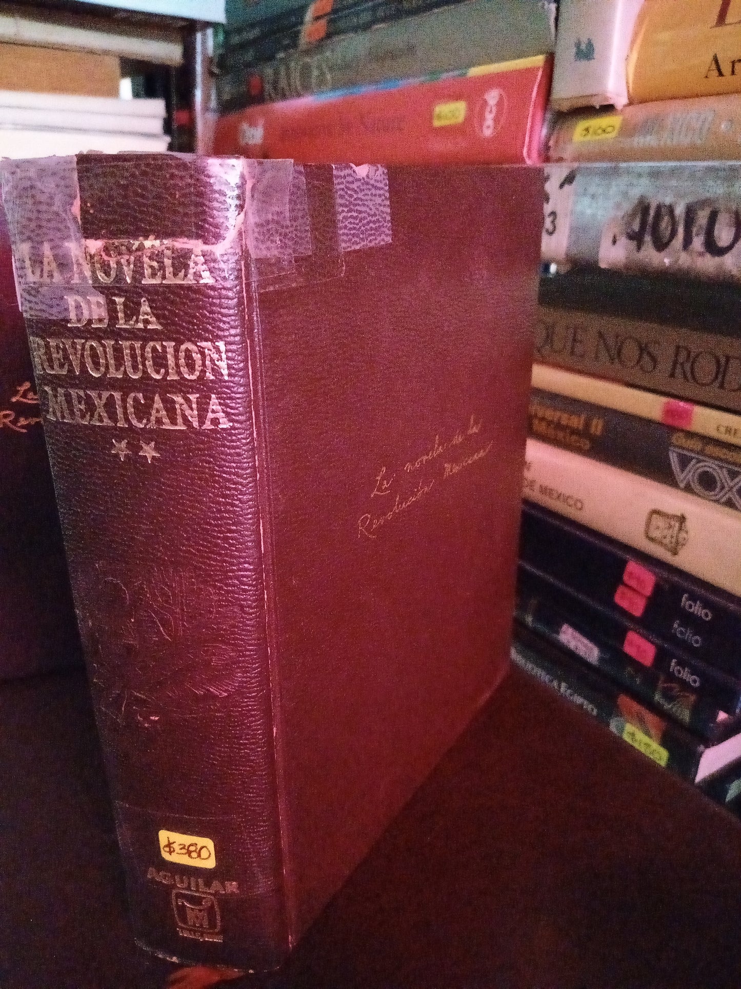 LA NOVELA DE LA REVOLUCIÓN MEXICANA USADO NOVELA LITERARIO 305