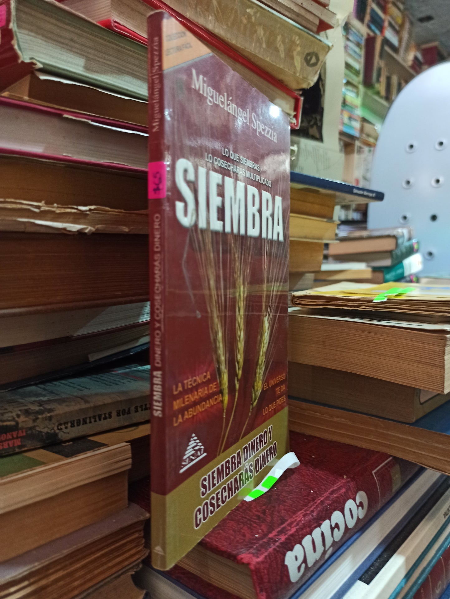 SIEMBRA POR MIGUELANGEL SPEZZIA USADO SUPERACIÓN PERSONAL ALDAMA