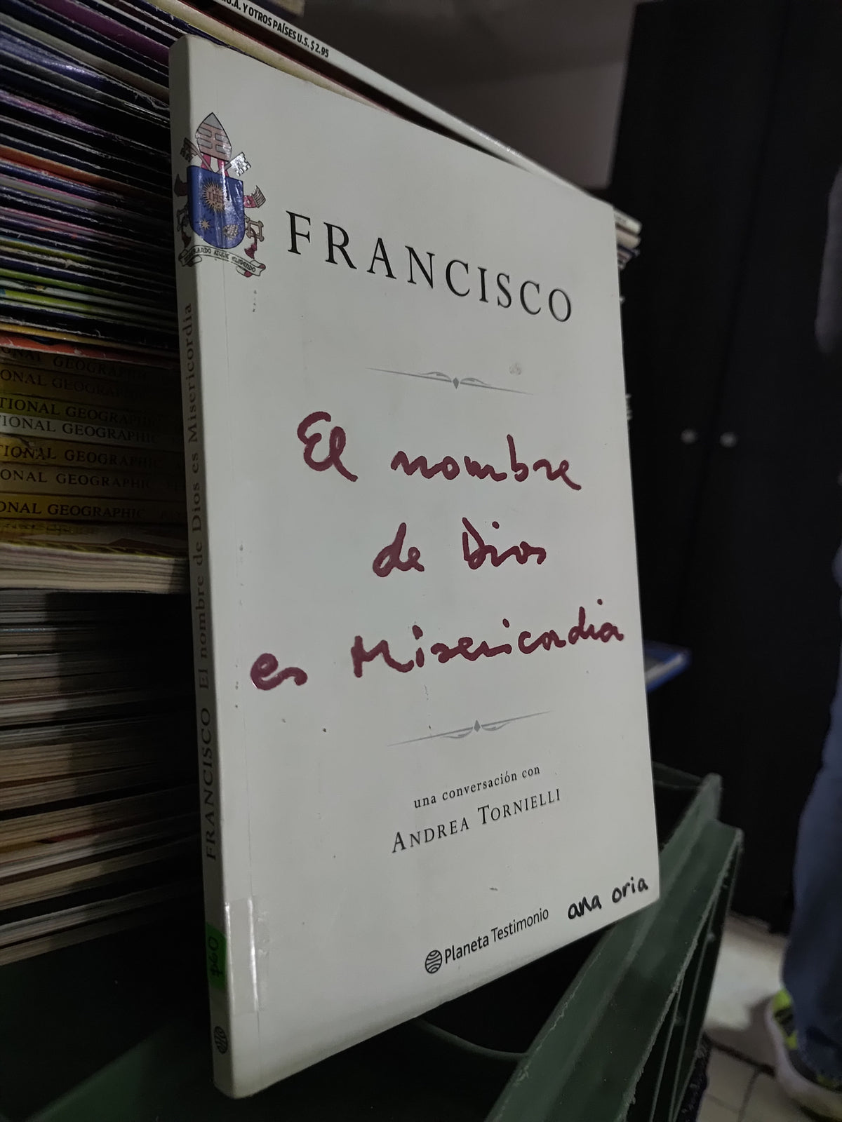 EL NOMBRE DE DIOS ES MISERICORDIA POR ANDREA TORNIELLI USADO NOVELAS JUAREZ 515