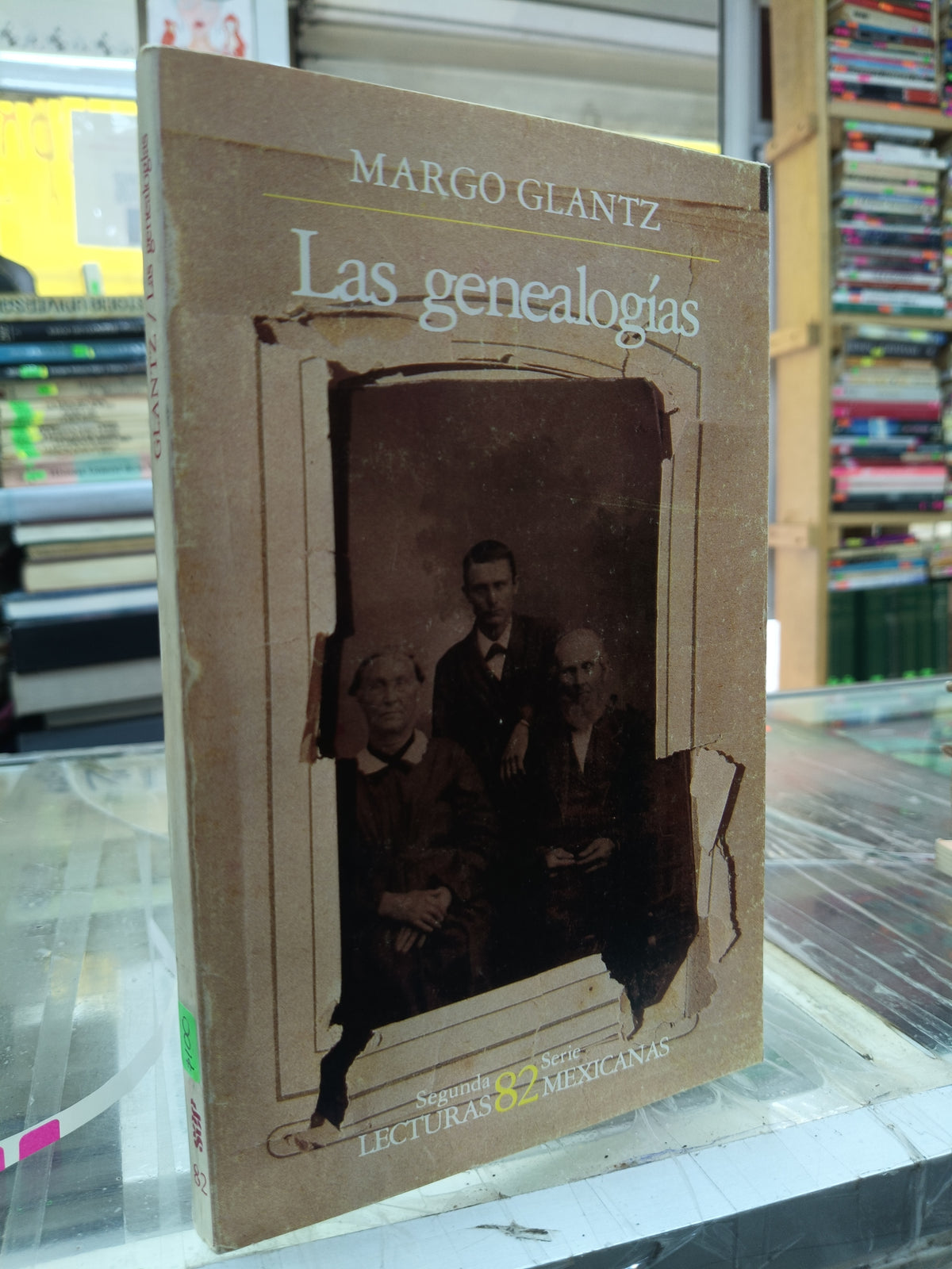 LAS GENEALOGIAS POR MARGO GLANTZ USADO NOVELA JUAREZ 507