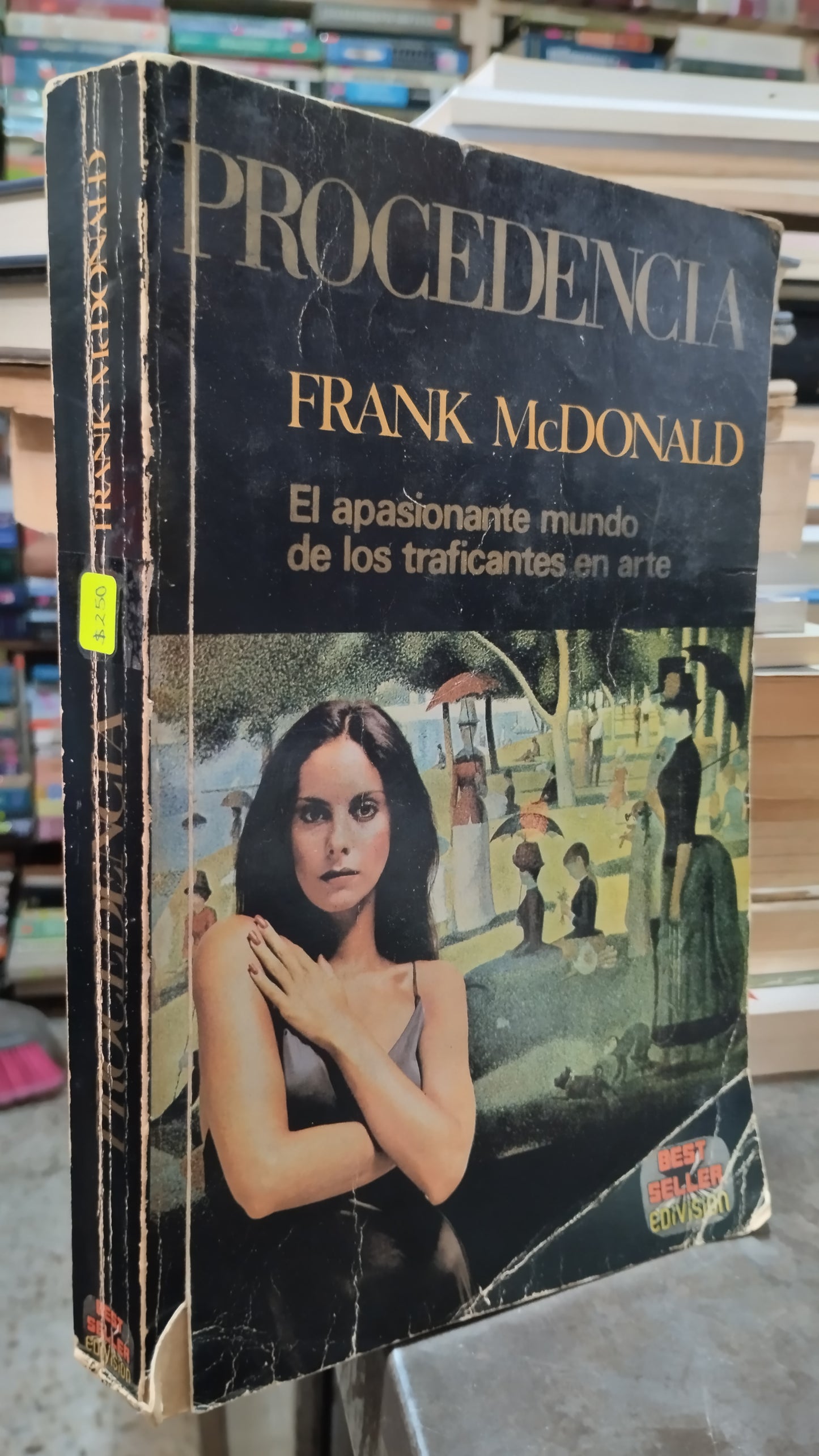 PROCEDENCIA POR FRANK MCDONALD LIBRO USADO ANTIGUO ALDAMA