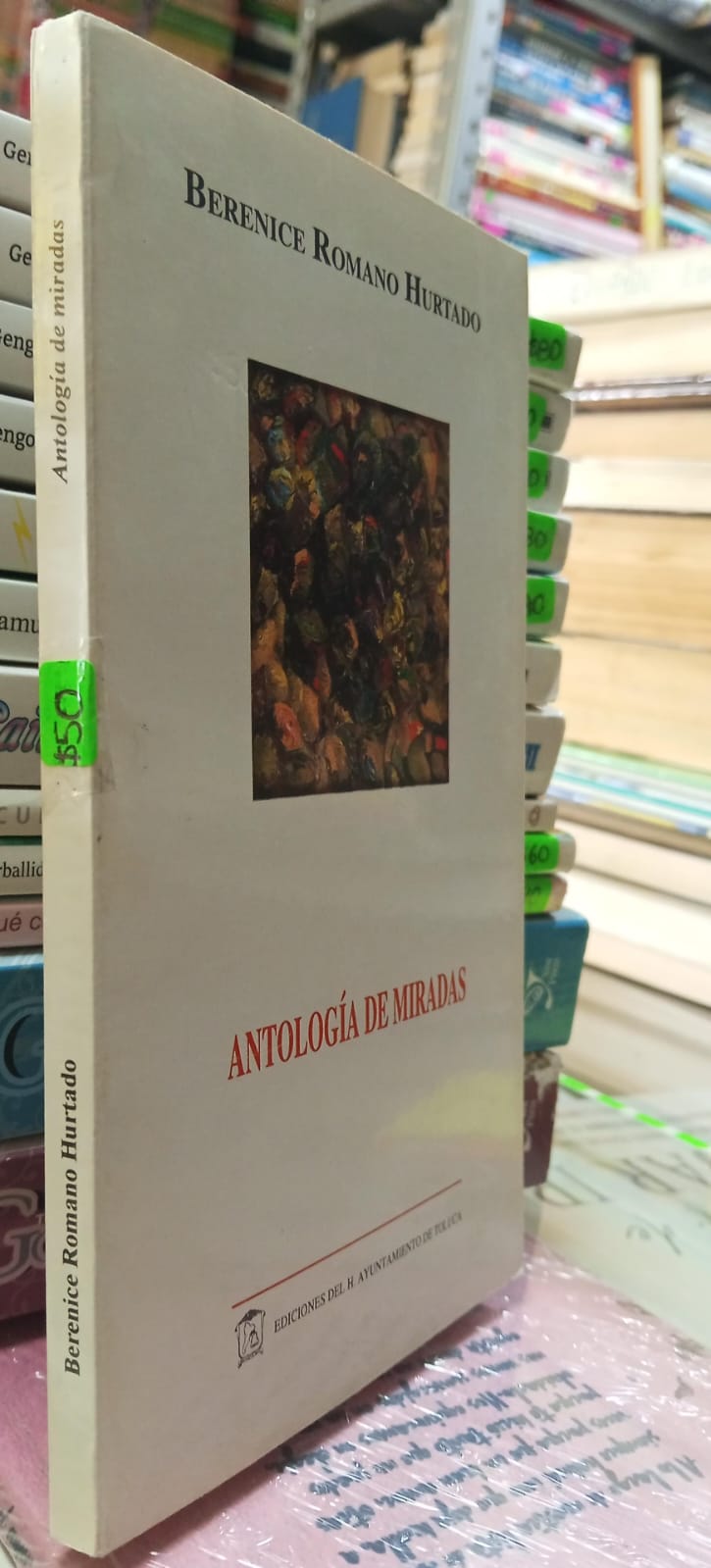 ANTOLOGIA DE MIRADAS DE BERENICE ROMANO HURTADO USADO NOVELA JUAREZ 507