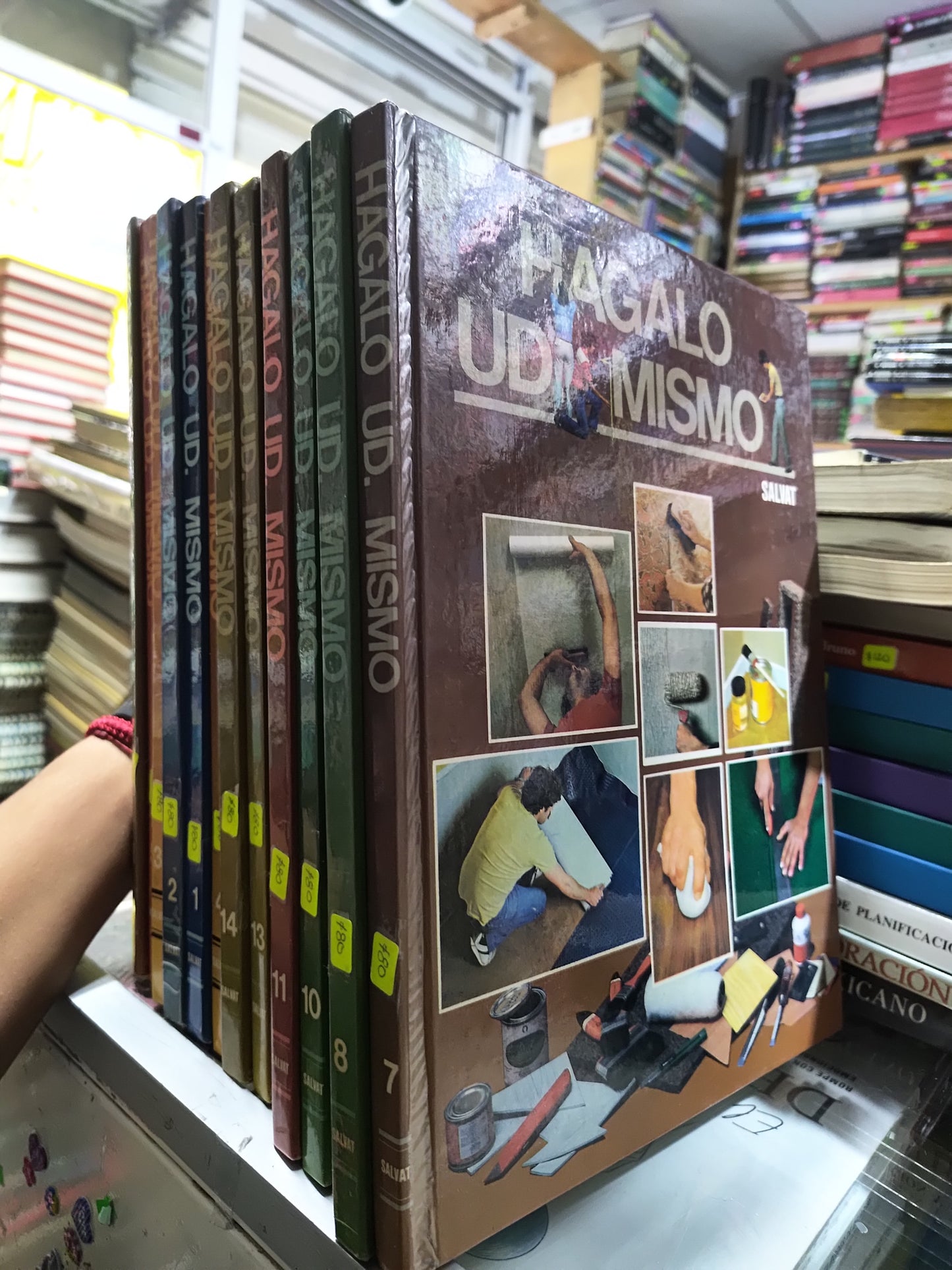 COLECCION HAGALO USTED MISMO POR EDITORIAL SALVAT USADO OFICIOS JUAREZ 507 14 TOMOS $80 C/U