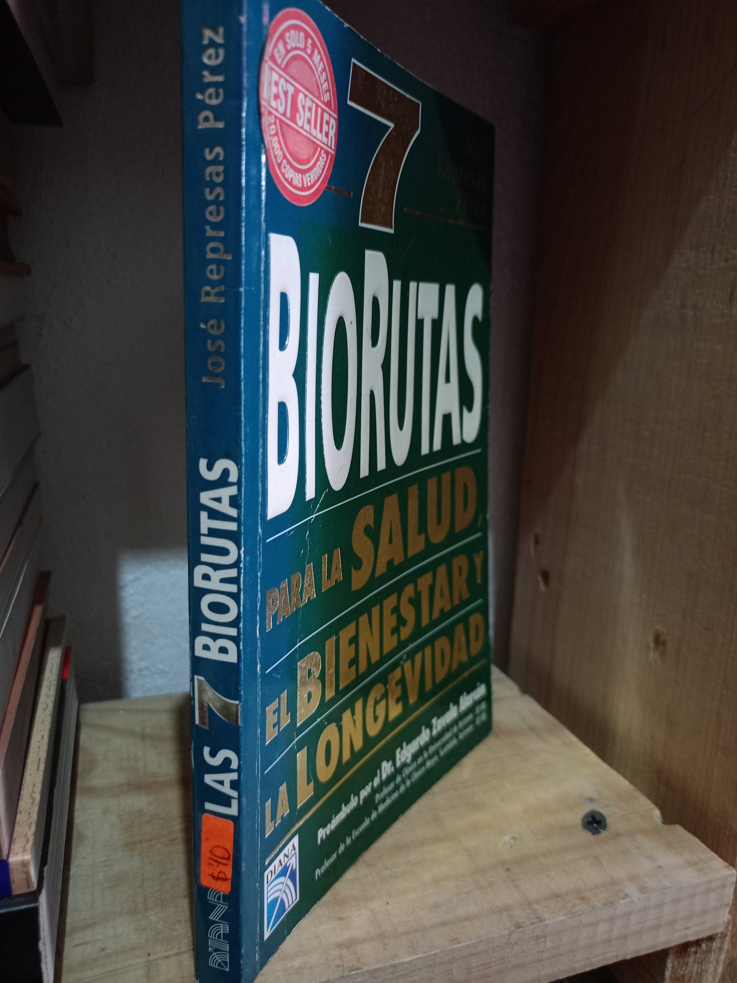 LAS 7 BIORUTAS POR JOSE REPRESAS PEREZ USADO COCINA LITERARIO #305