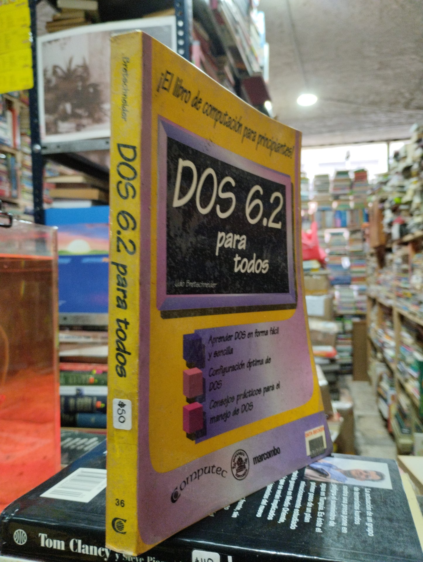 DOS 6.2 PARA TODOS POR UDO BRETSCHNEIDER USADO COMPUTACION ALDAMA