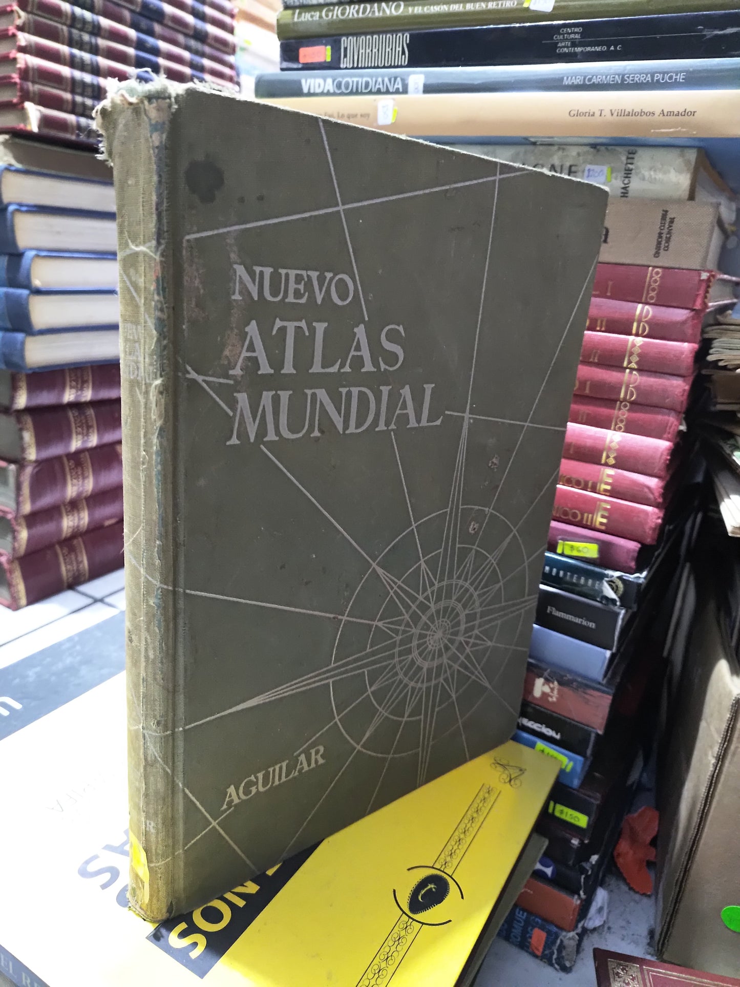 NUEVO ATLAS MUNDIAL POR EDITORIAL AGUILAR USADO GEOGRAFIA JUAREZ 507