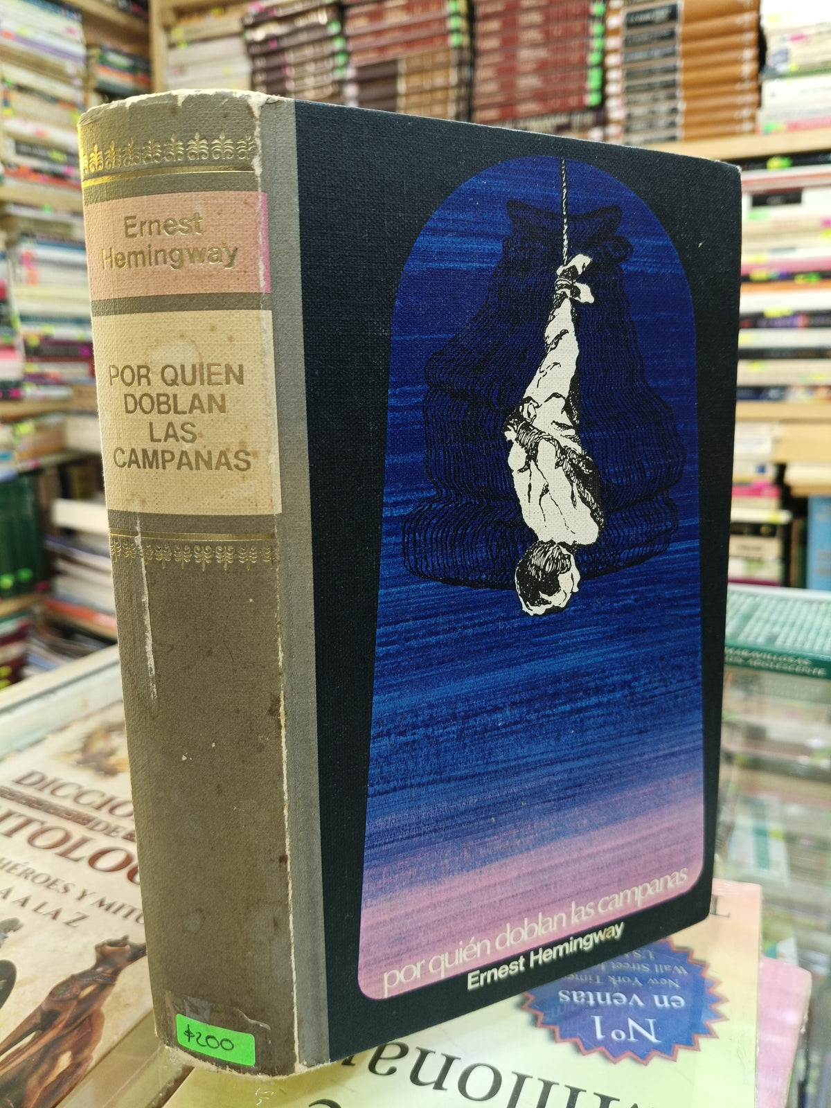 POR QUIEN DOBLAN LAS CAMPANAS POR ERNEST HEMINGWAY USADO NOVELA JUAREZ 515