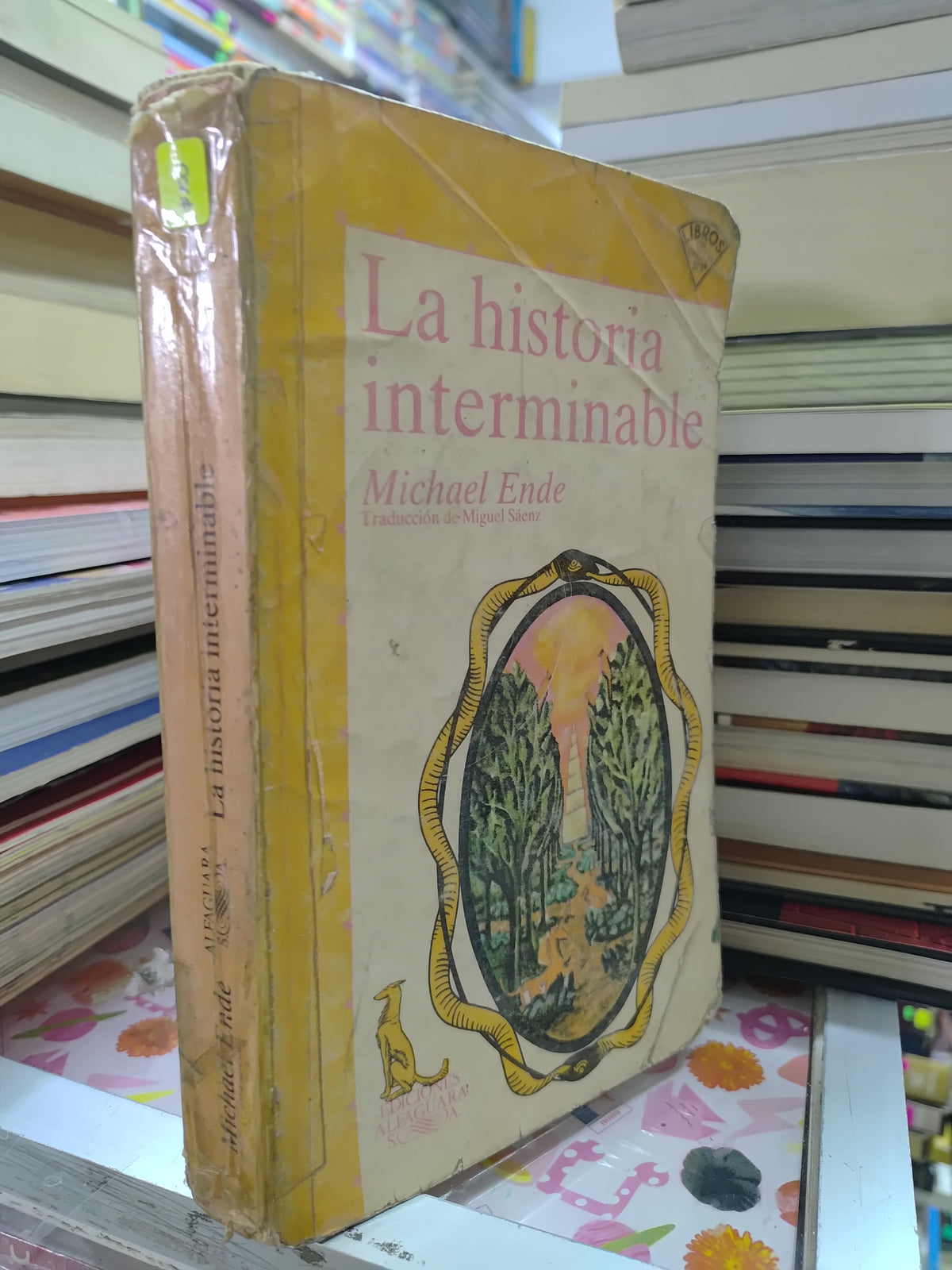 LA HISTORIA INTERMINABLE POR MICHAEL ENDE USADO NOVELAS LITERARIO 207