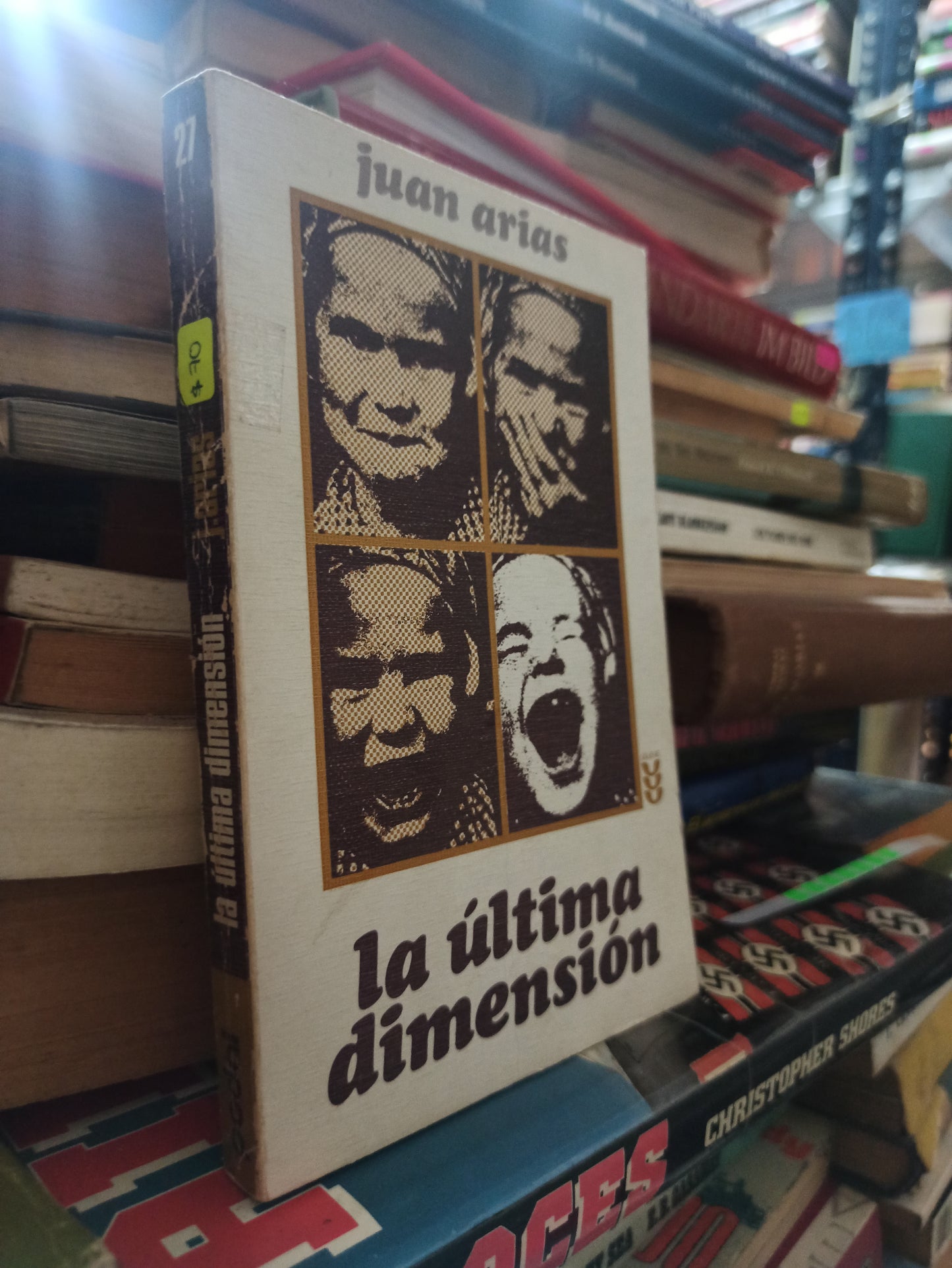 LA ULTIMA DIMENSIÓN POR JUAN ARIAS USADO NOVELAS ALDAMA