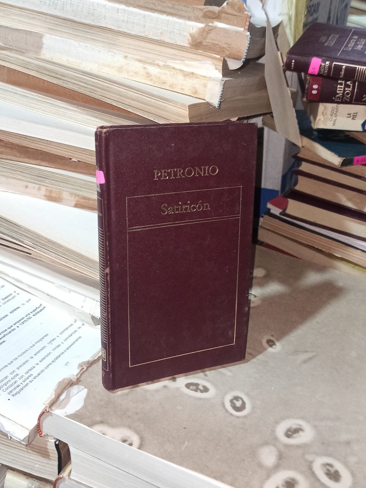 SATIRICON POR PETRONIO USADO NOVELAS ALDAMA