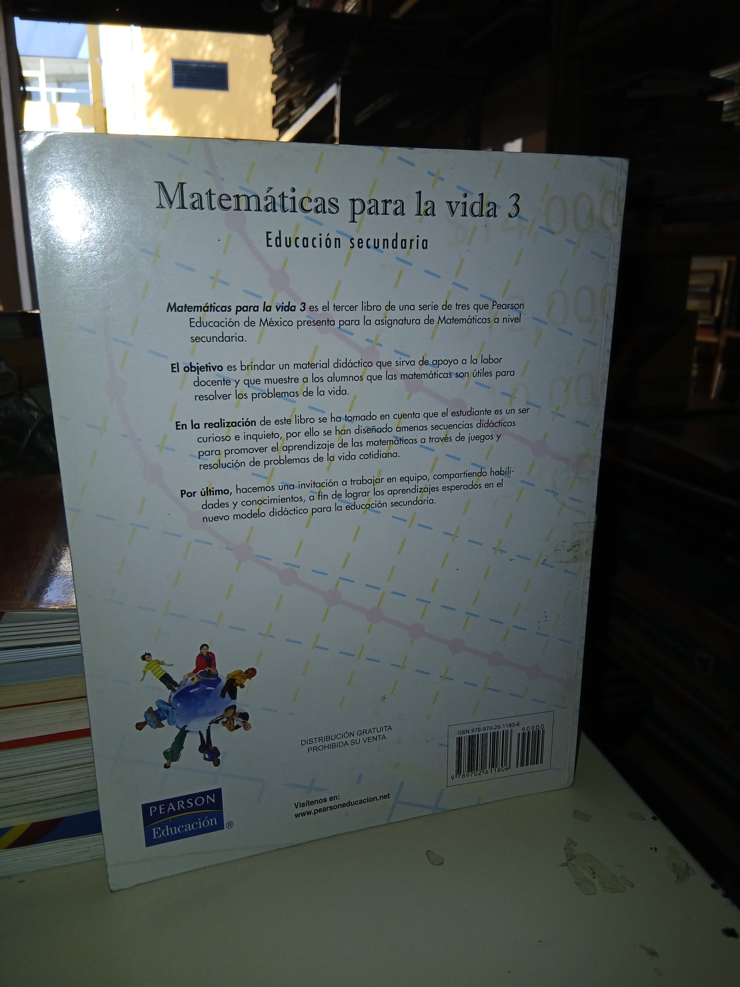 MATEMÁTICAS PARA LA VIDA 3 (SECUNDARIA) USADO MATEMÁTICAS LITERARIO 207