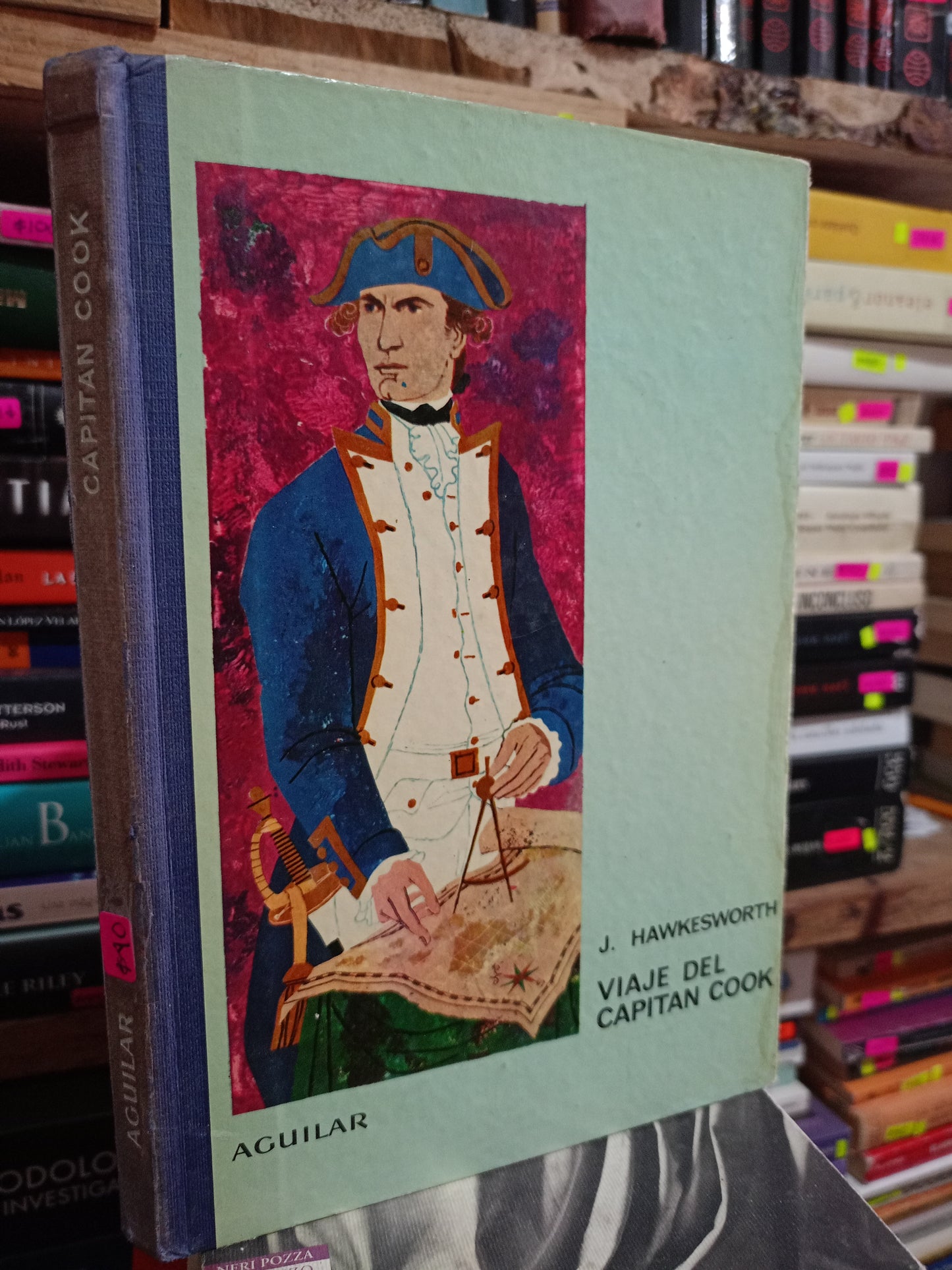 VIAJE DEL CAPITAN COOK POR J.HAWKESWORTH USADO NOVELA LITERARIO 305