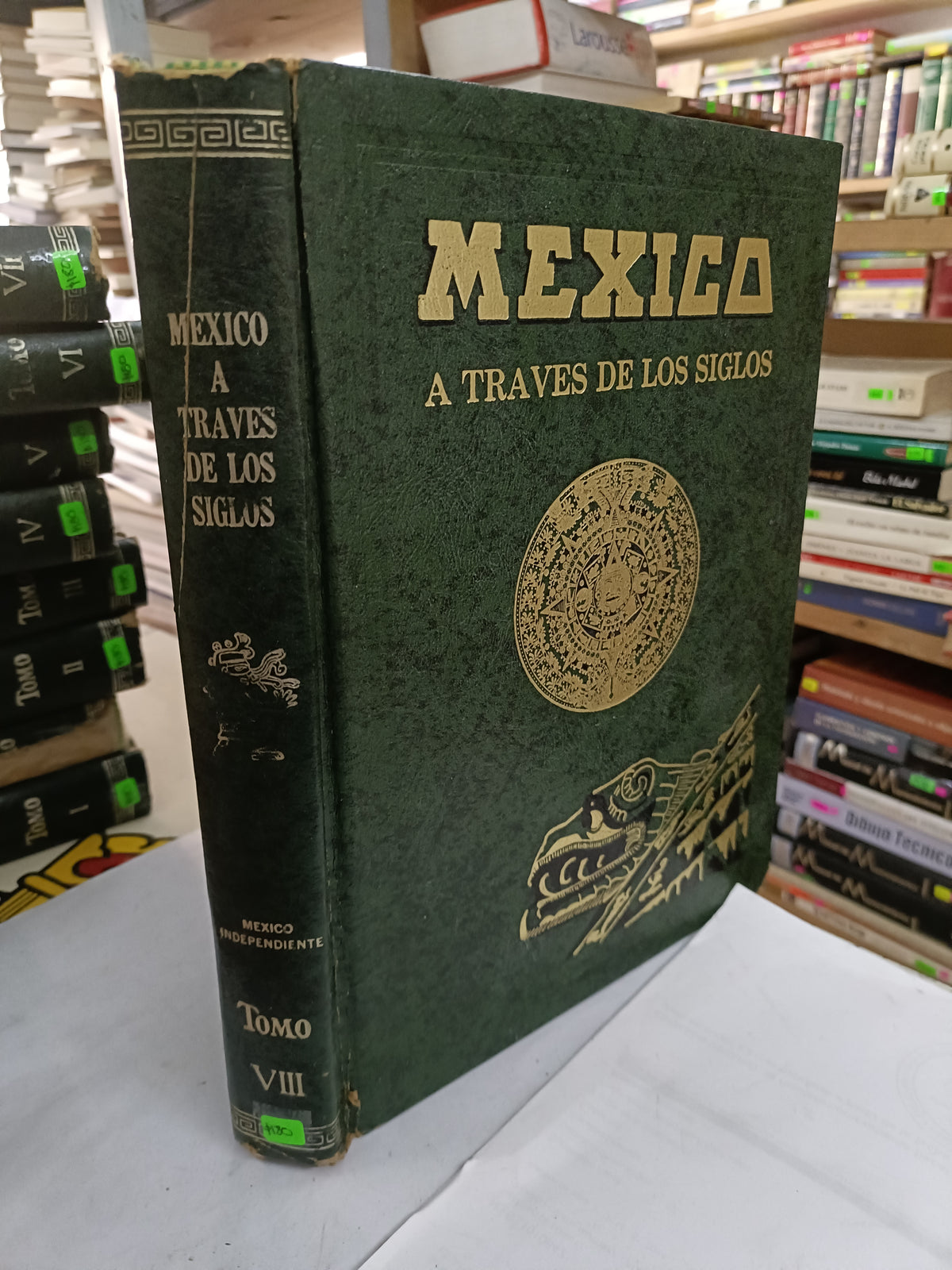 MEXICO A TRAVES DE LOS SIGLOS HISTORIA ANTIGUA DE LA CONQUISTA TOMO 8 POR VICENTE RIVAS USADO HISTORIA LITERARIO 207