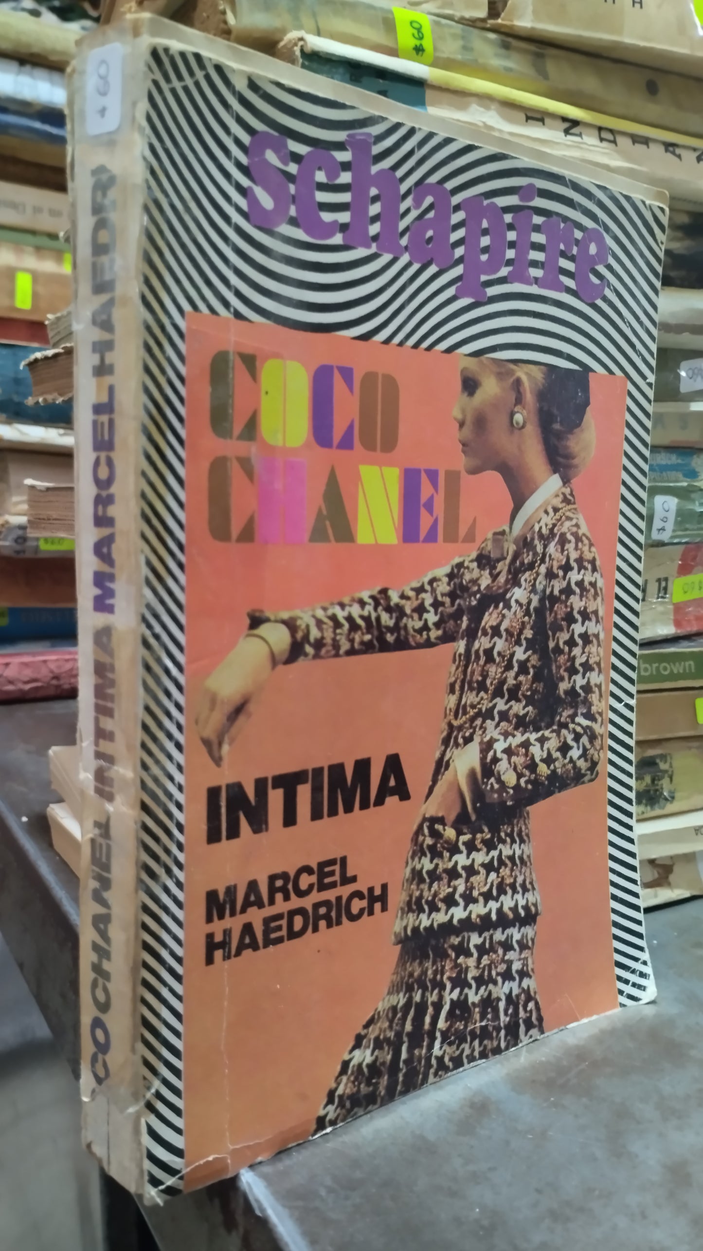 COCOCHANEL INTIMA POR MARCEL HAEDRICH LIBRO USADO NOVELAS ALDAMA