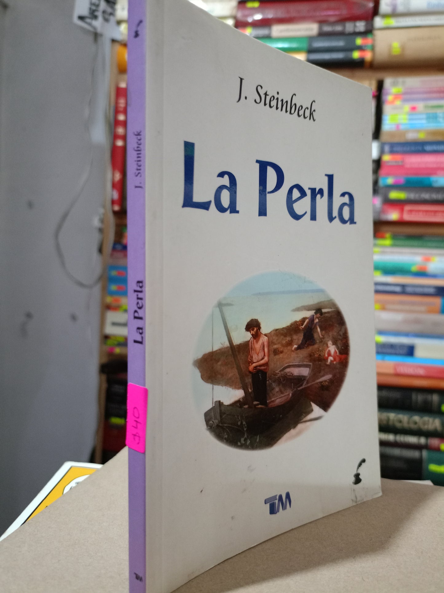 LA PERLA J STEINBECK USADO NOVELA LITERARIO 305
