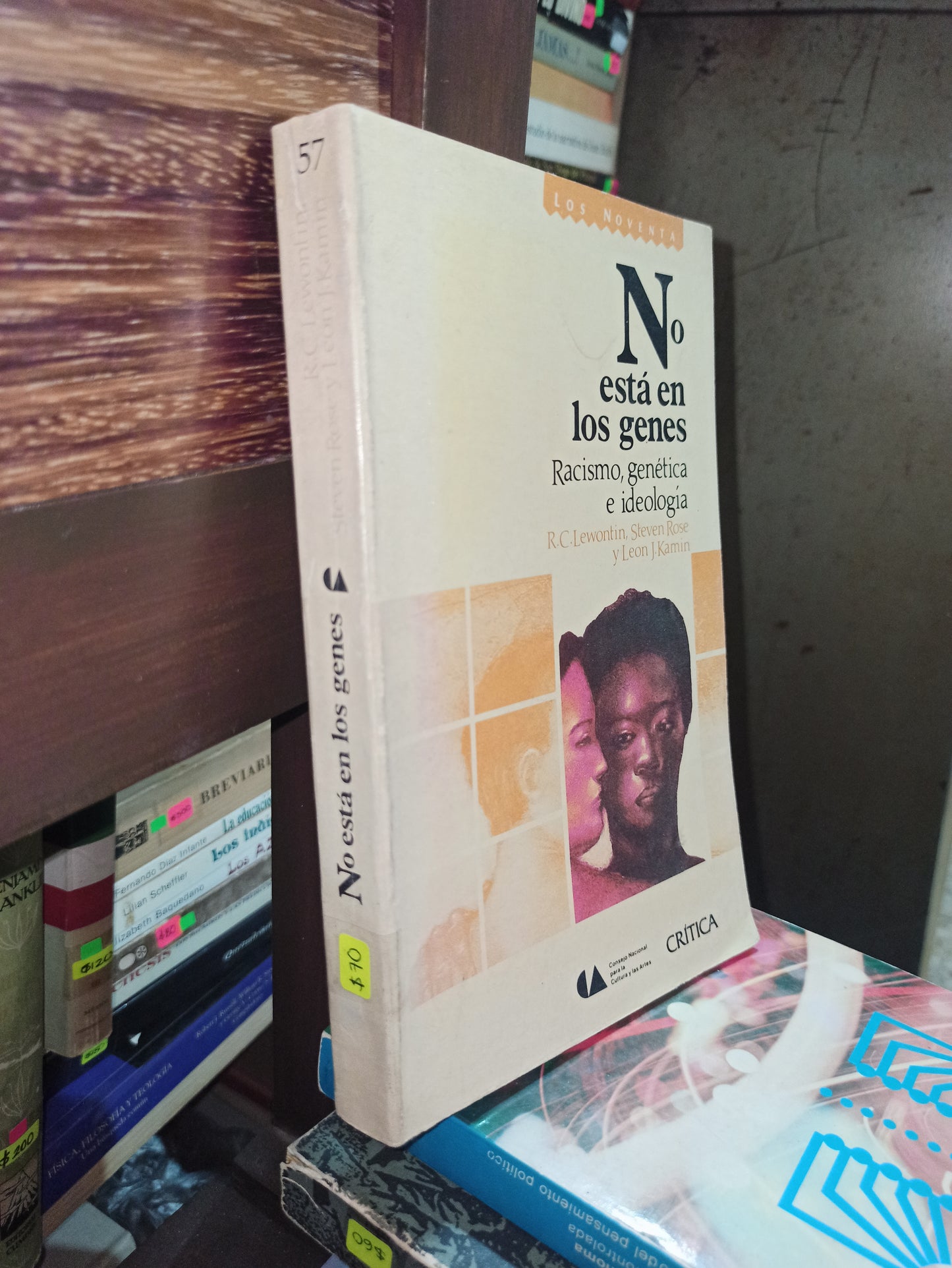 NO ESTÁ EN LOS GENES RACISMO GENETICA E IDEOLOGIA POR R. C. LEWONTIN USADO HISTORIA ALDAMA
