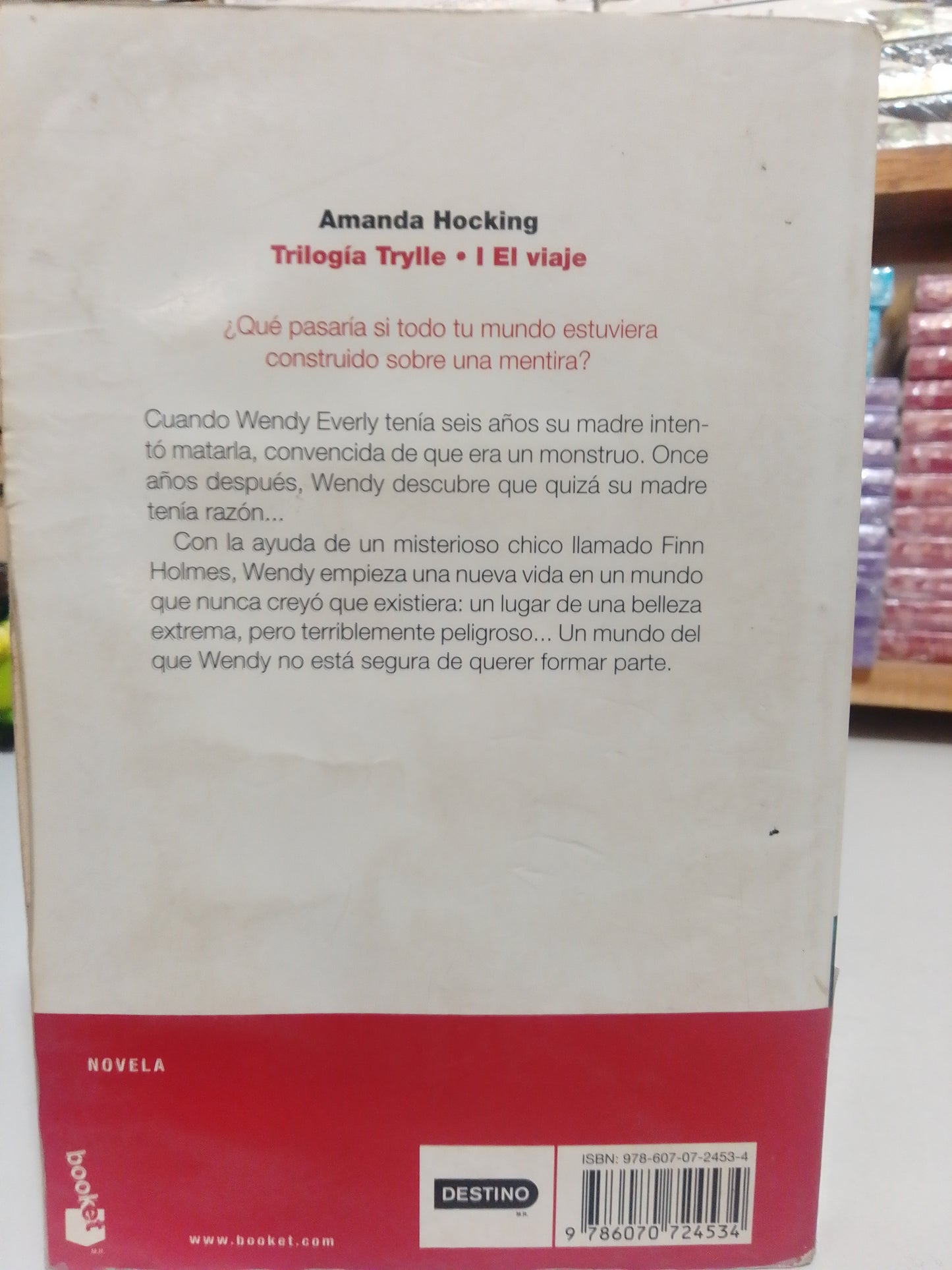 EL VIAJE POR AMANDA HOCKING USADO NOVELA JUAREZ