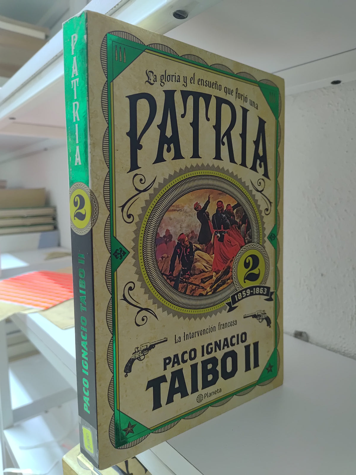 PATRIA 2 POR PACO IGNACIO TAIBO 2DO USADO NOVELAS JUAREZ 515