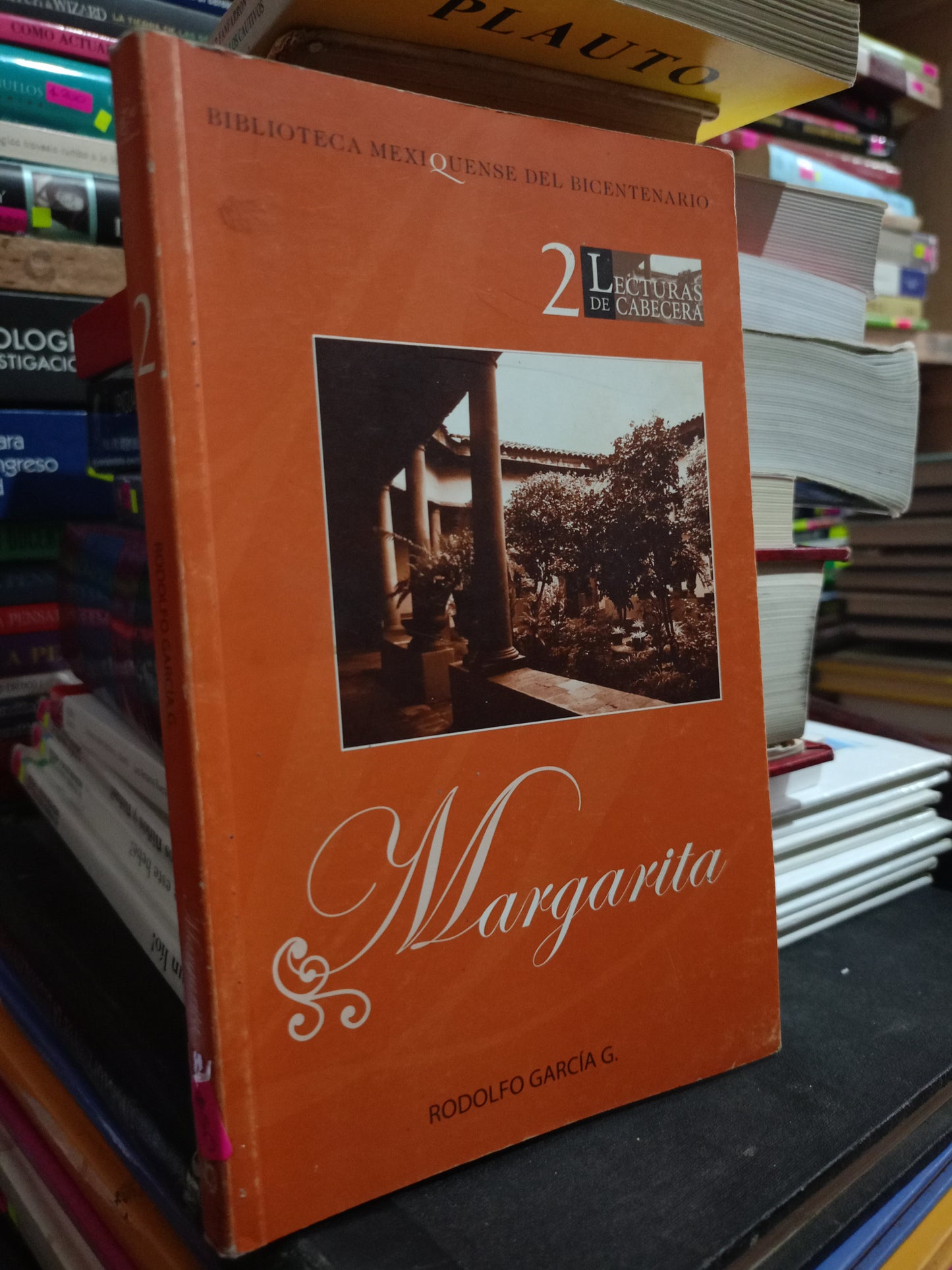 MARGARITA POR RODOLFO GARCIA USADO NOVELA LITERARIO 305