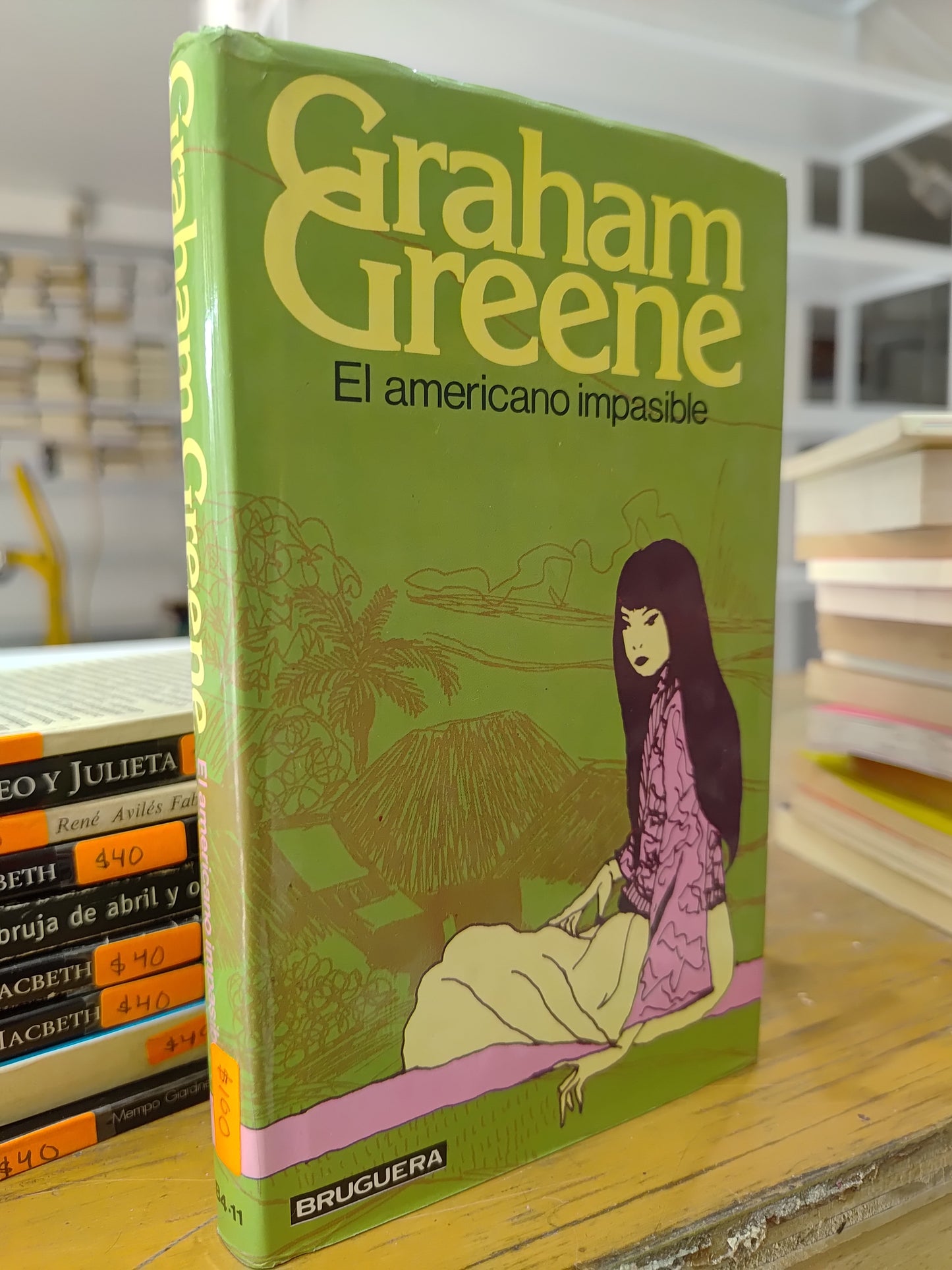EL AMERICANO IMPASIBLE POR GRAHAM GREENE USADO NOVELAS JUAREZ 515