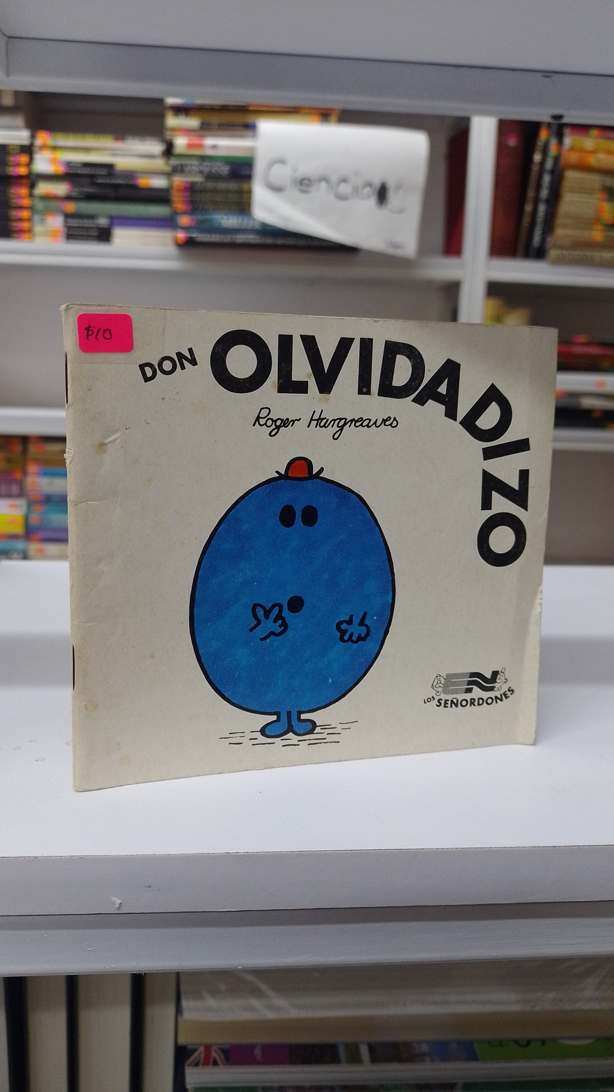 DON OLVIDADIZO POR ROGER HARGREAVES USADO INFANTIL JUAREZ 515