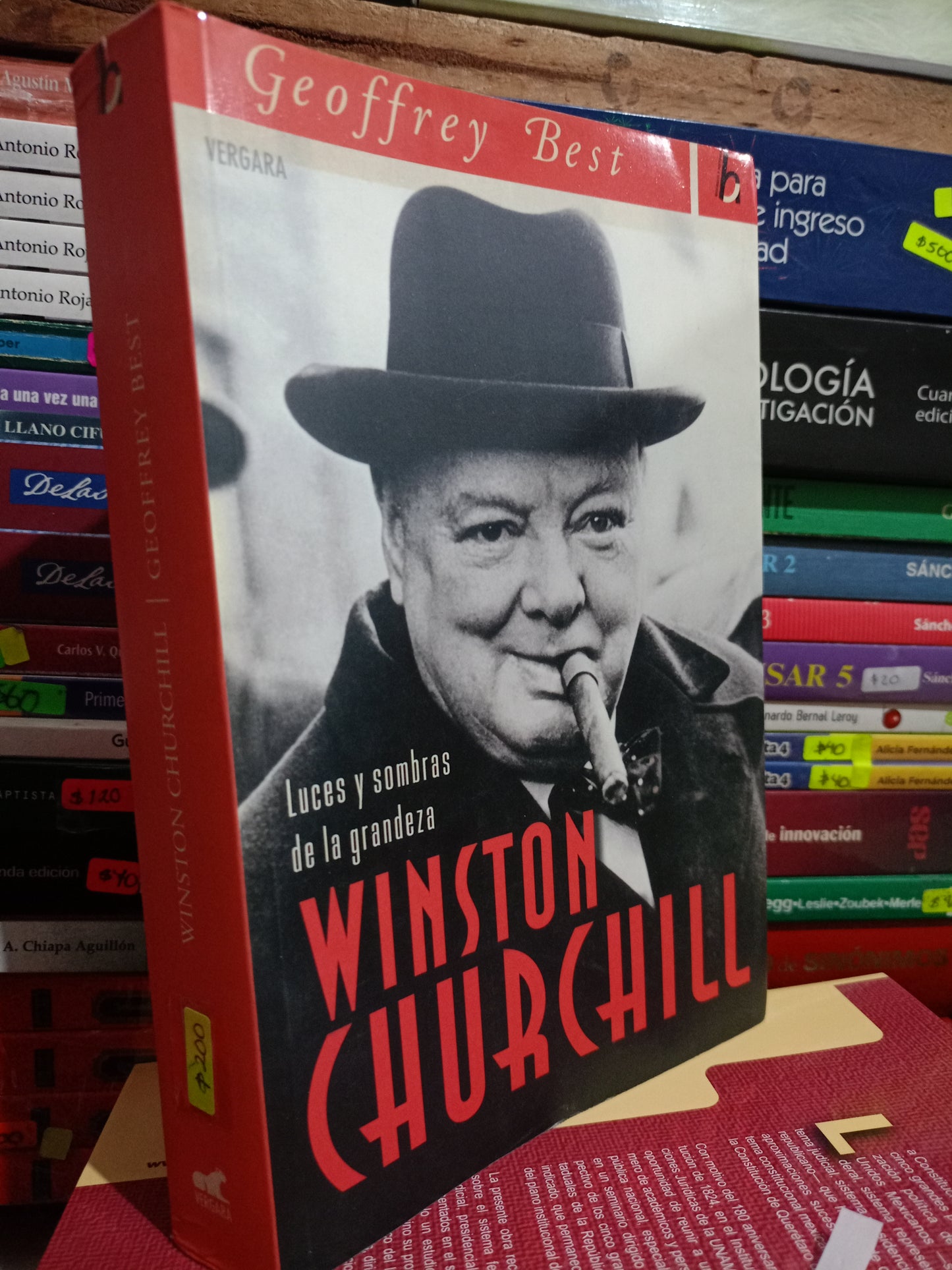 WINSTON CHURCHILL POR GEOFFREY BEST USADO HISTORIA LITERARIO 305