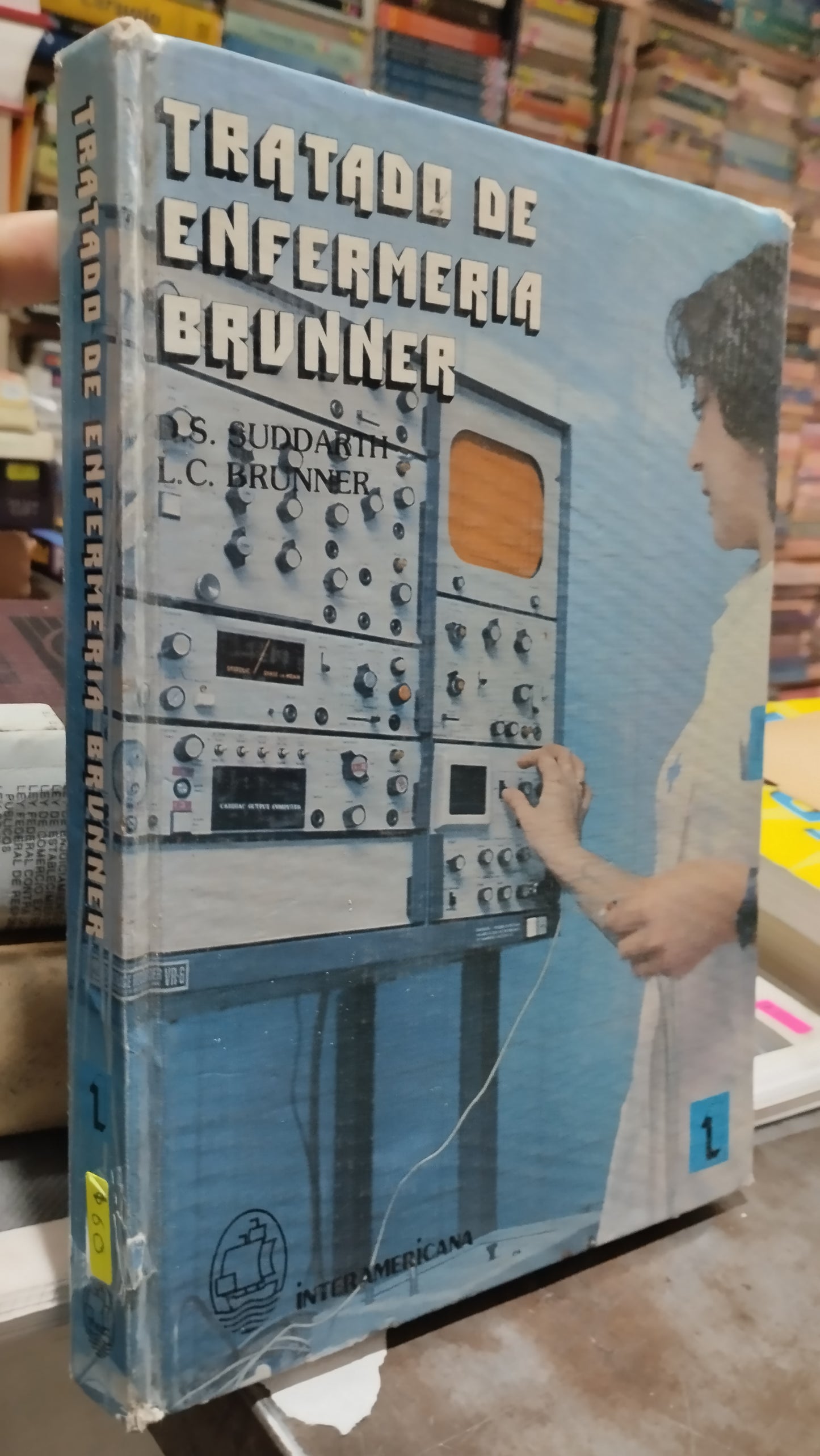 TRATADO ENFERMERIA BRUNNER POR D S SUDDARTH LIBRO USADO SALUD ALDAMA